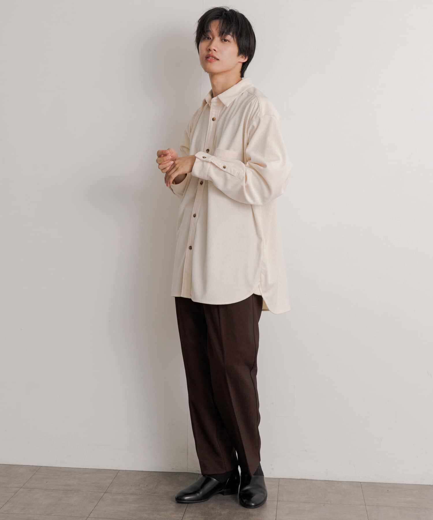 SENSE OF PLACE by URBAN RESEARCH「ハードツイルセンタープレスストレートパンツ」|その他|