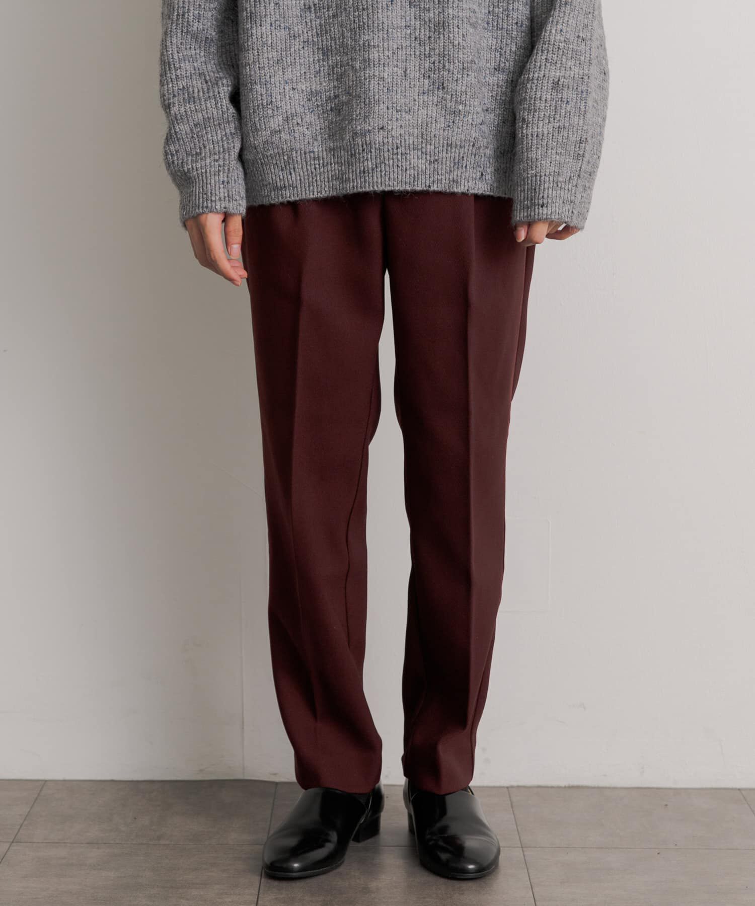 SENSE OF PLACE by URBAN RESEARCH「ハードツイルセンタープレスストレートパンツ」|その他|