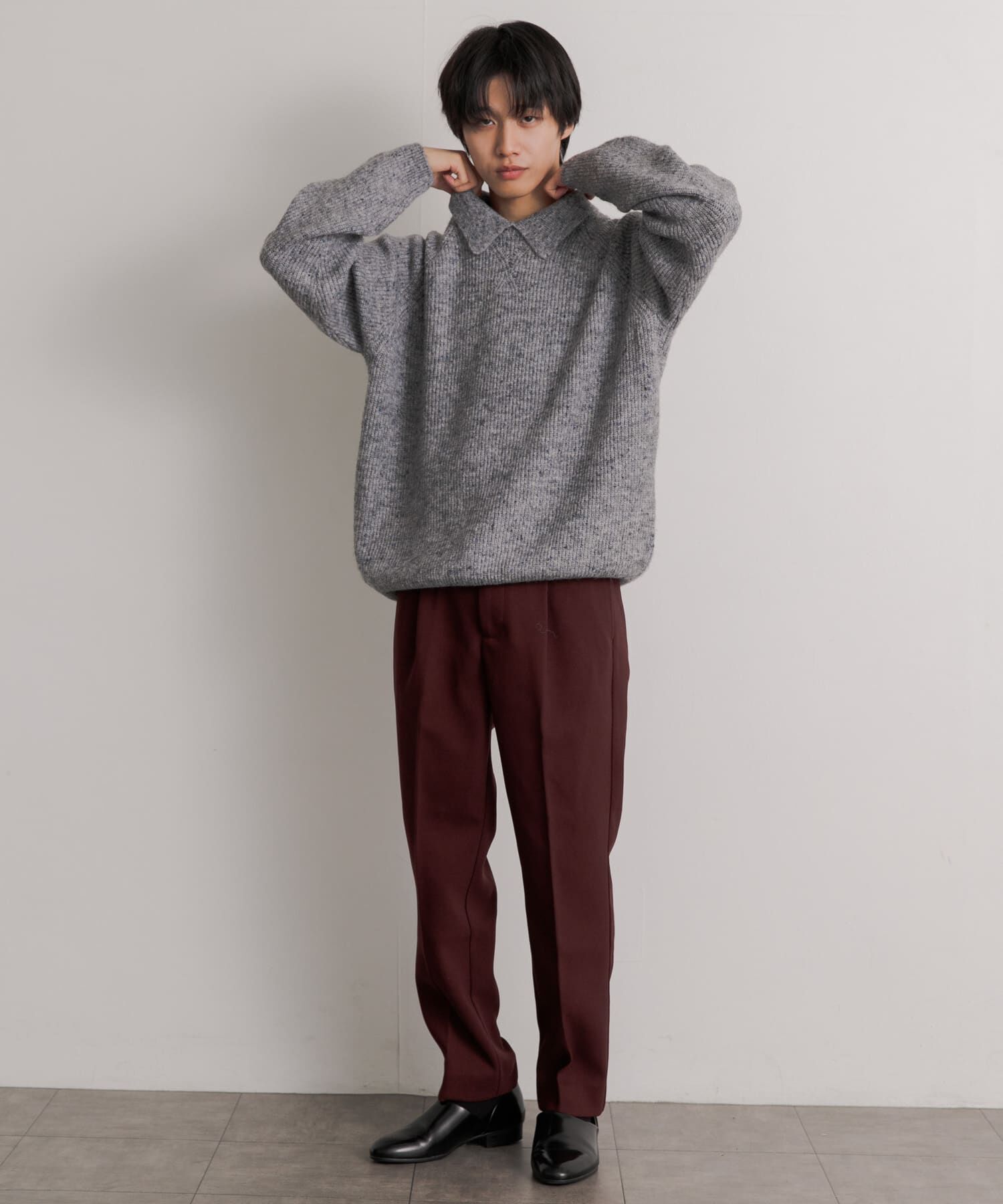 SENSE OF PLACE by URBAN RESEARCH「ハードツイルセンタープレスストレートパンツ」|その他|