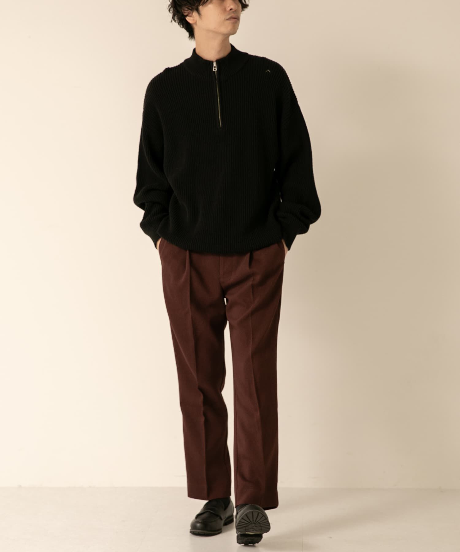 SENSE OF PLACE by URBAN RESEARCH「ハードツイルセンタープレスストレートパンツ」|その他|