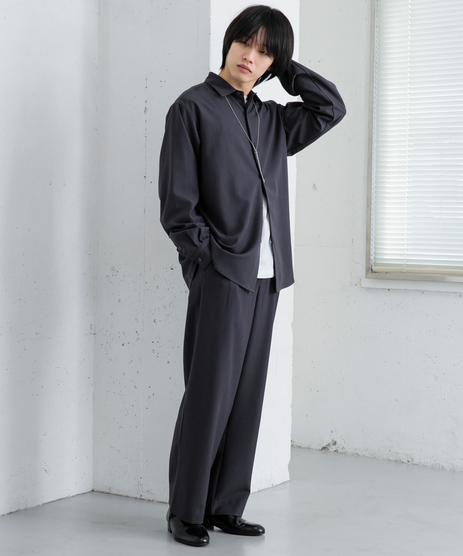 SENSE OF PLACE by URBAN RESEARCH「『イージーケア』ダブルタックワイドパンツ」|その他|