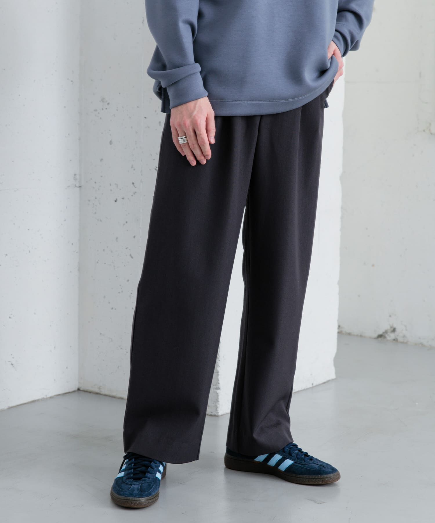 SENSE OF PLACE by URBAN RESEARCH「『イージーケア』ダブルタックワイドパンツ」|その他|