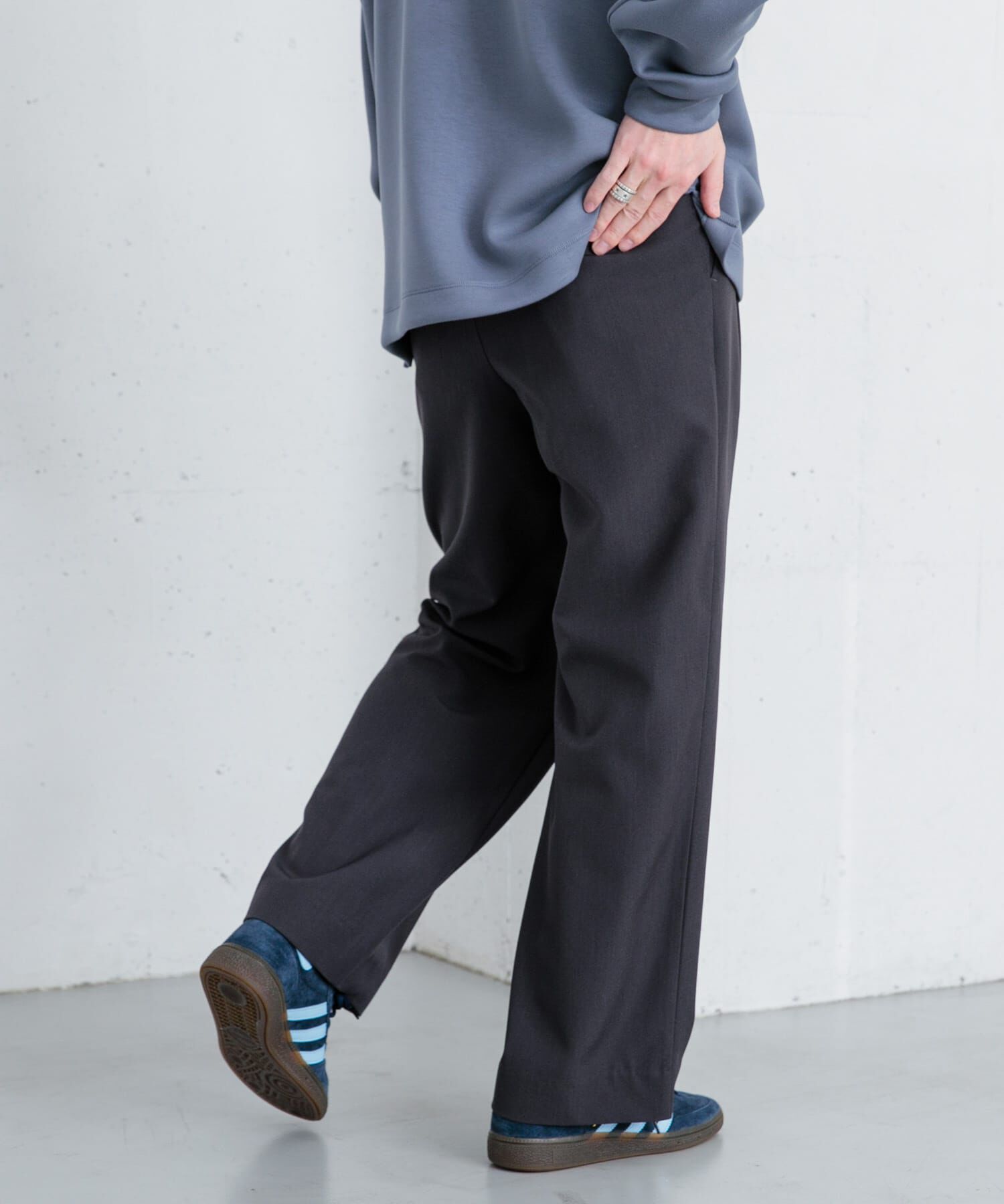 SENSE OF PLACE by URBAN RESEARCH「『イージーケア』ダブルタックワイドパンツ」|その他|