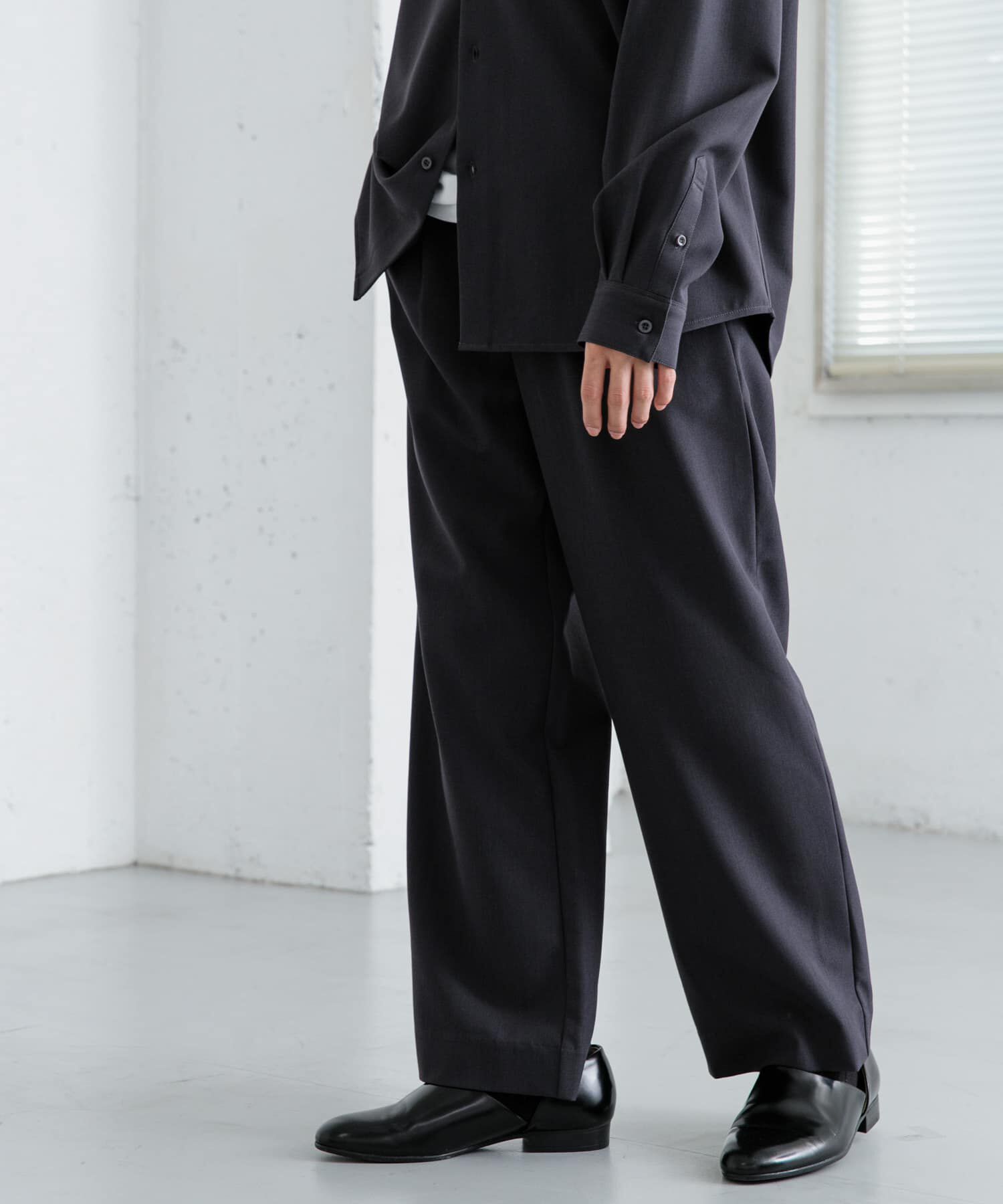 SENSE OF PLACE by URBAN RESEARCH「『イージーケア』ダブルタックワイドパンツ」|その他|