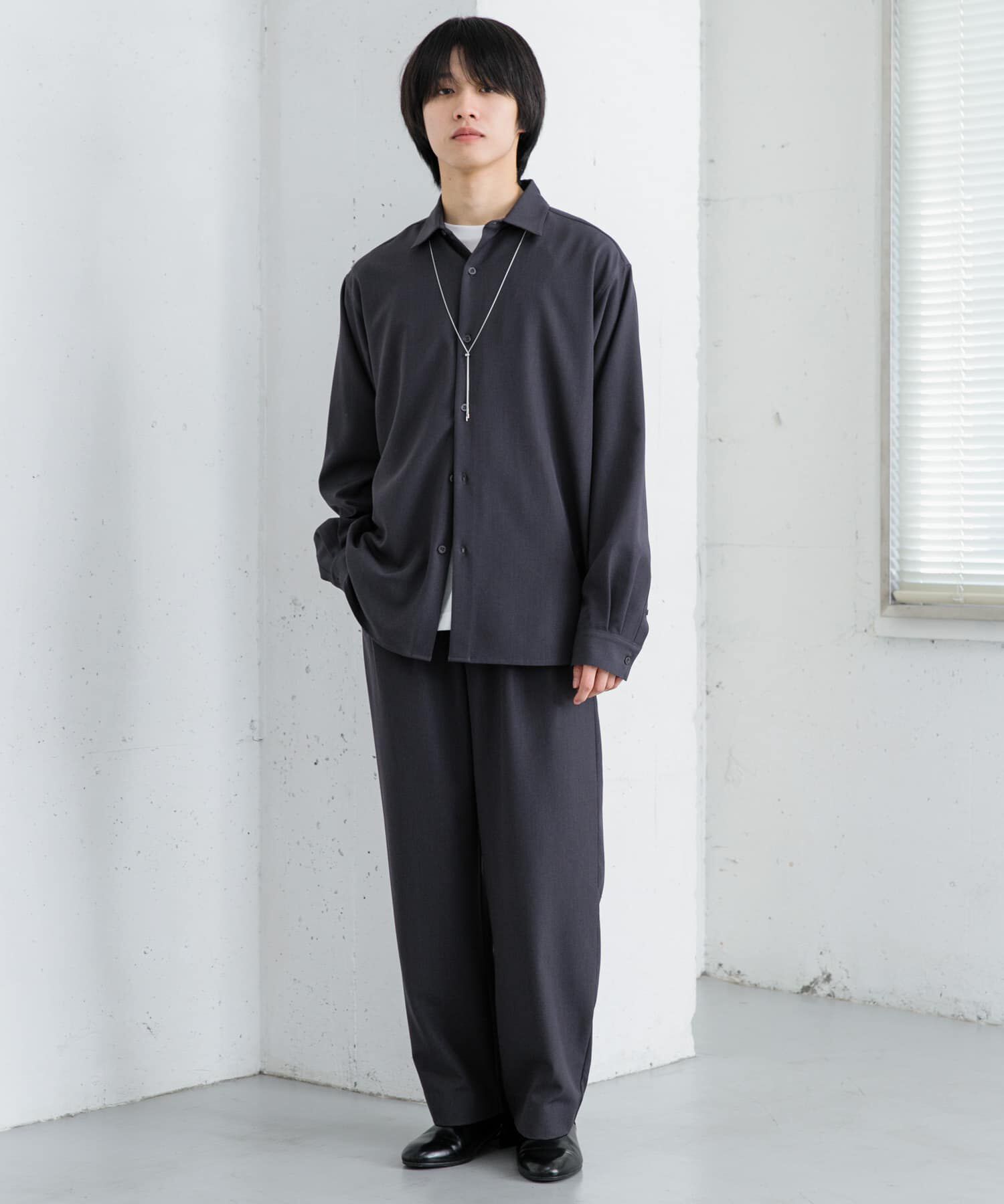 SENSE OF PLACE by URBAN RESEARCH「『イージーケア』ダブルタックワイドパンツ」|その他|