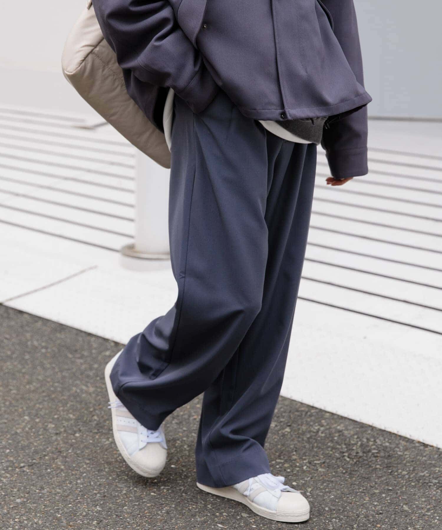 SENSE OF PLACE by URBAN RESEARCH「『イージーケア』ダブルタックワイドパンツ」|その他|