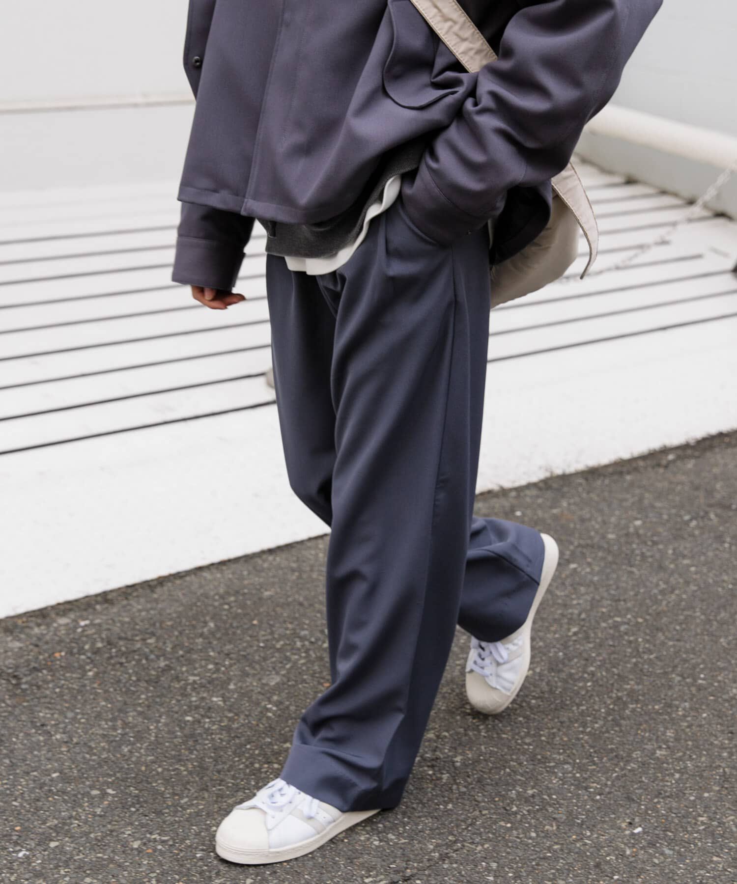 SENSE OF PLACE by URBAN RESEARCH「『イージーケア』ダブルタックワイドパンツ」|その他|