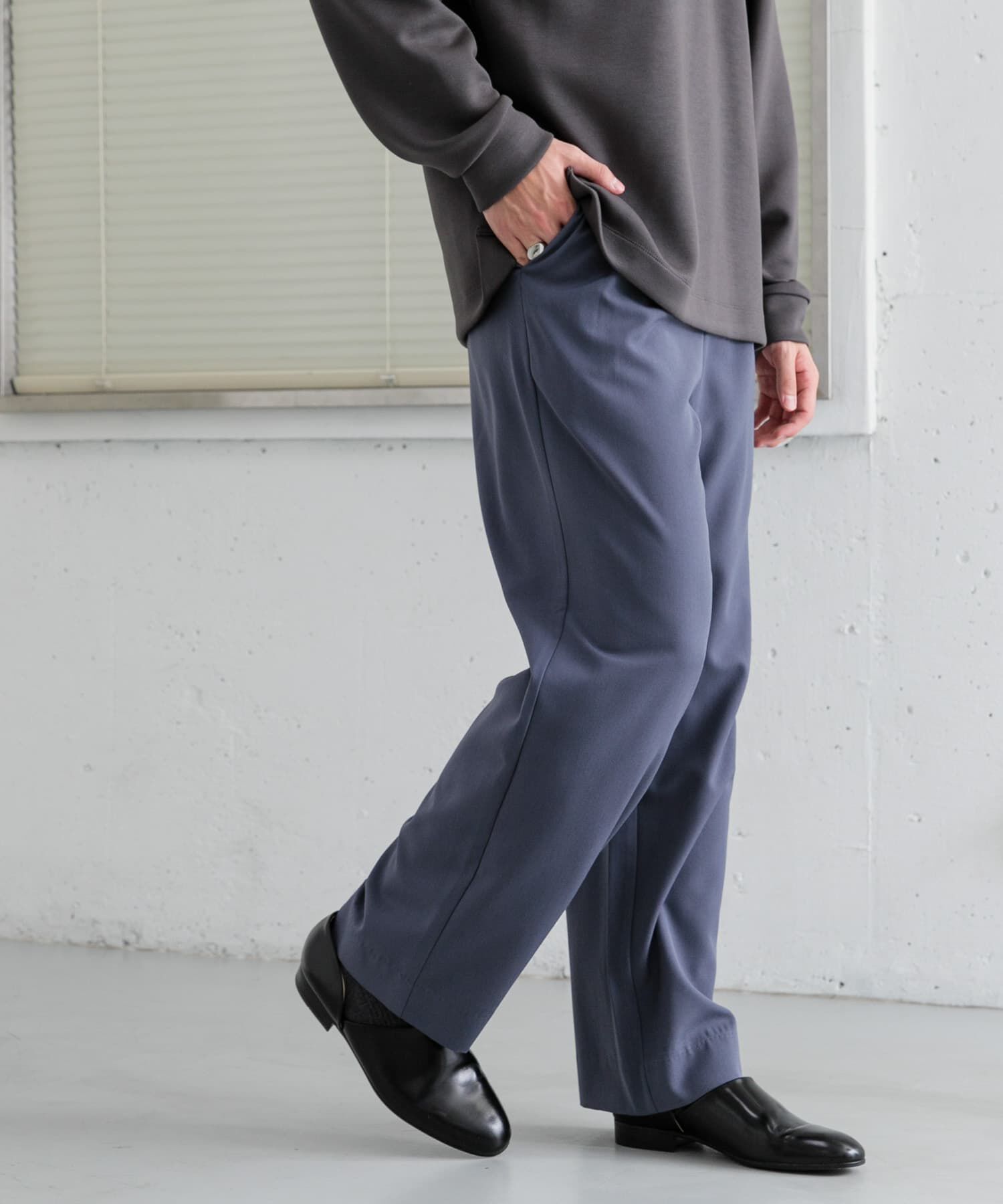 SENSE OF PLACE by URBAN RESEARCH「『イージーケア』ダブルタックワイドパンツ」|その他|