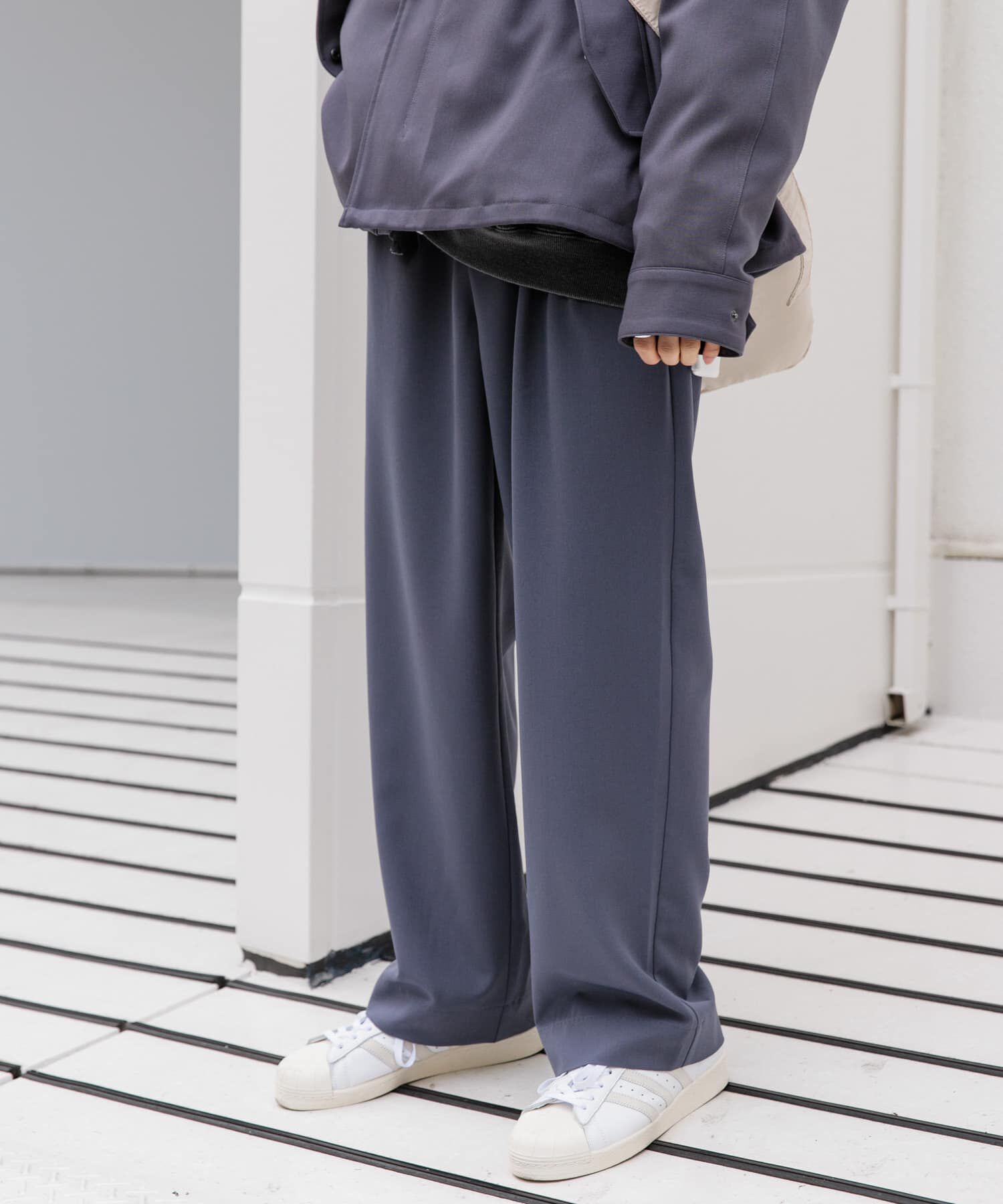 SENSE OF PLACE by URBAN RESEARCH「『イージーケア』ダブルタックワイドパンツ」|その他|