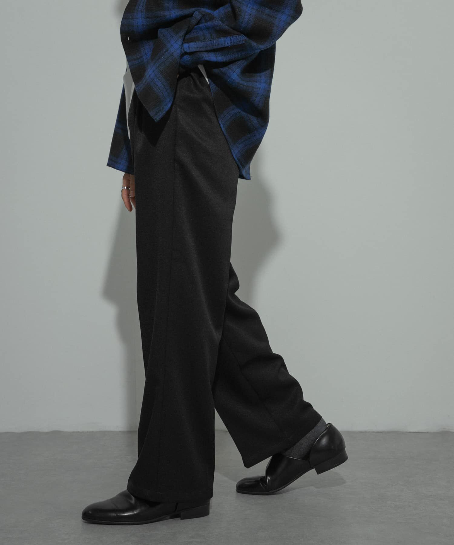 SENSE OF PLACE by URBAN RESEARCH「『セットアップ対応』ウールライクダブルタックワイドパンツ」|その他|