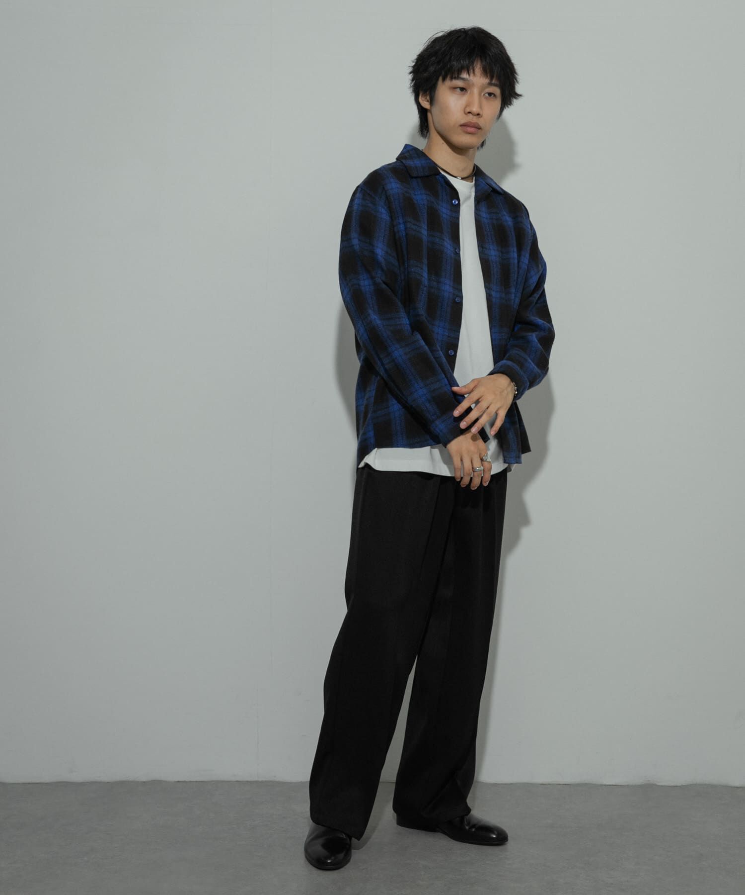 SENSE OF PLACE by URBAN RESEARCH「『セットアップ対応』ウールライクダブルタックワイドパンツ」|その他|