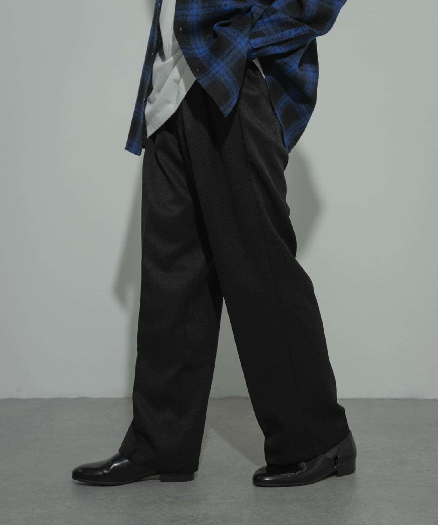 SENSE OF PLACE by URBAN RESEARCH「『セットアップ対応』ウールライクダブルタックワイドパンツ」|その他|