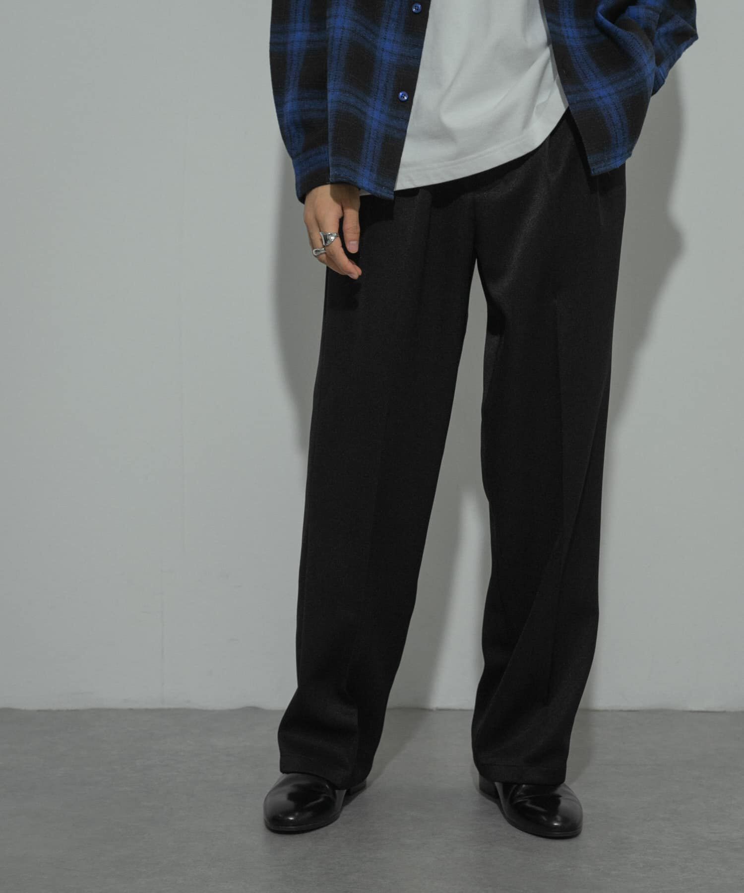 SENSE OF PLACE by URBAN RESEARCH「『セットアップ対応』ウールライクダブルタックワイドパンツ」|その他|