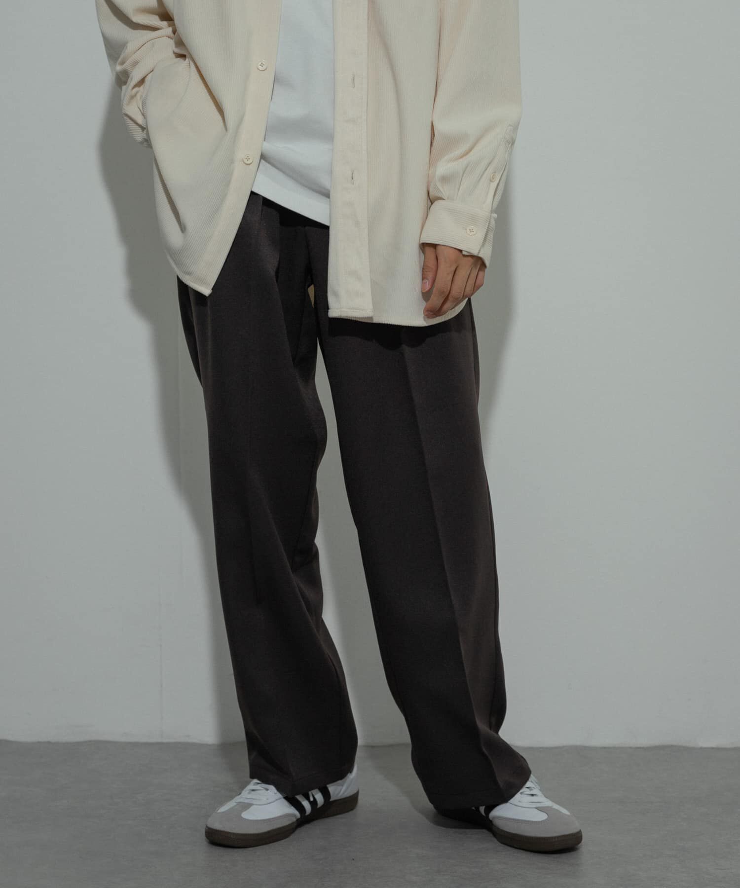 SENSE OF PLACE by URBAN RESEARCH「『セットアップ対応』ウールライクダブルタックワイドパンツ」|その他|
