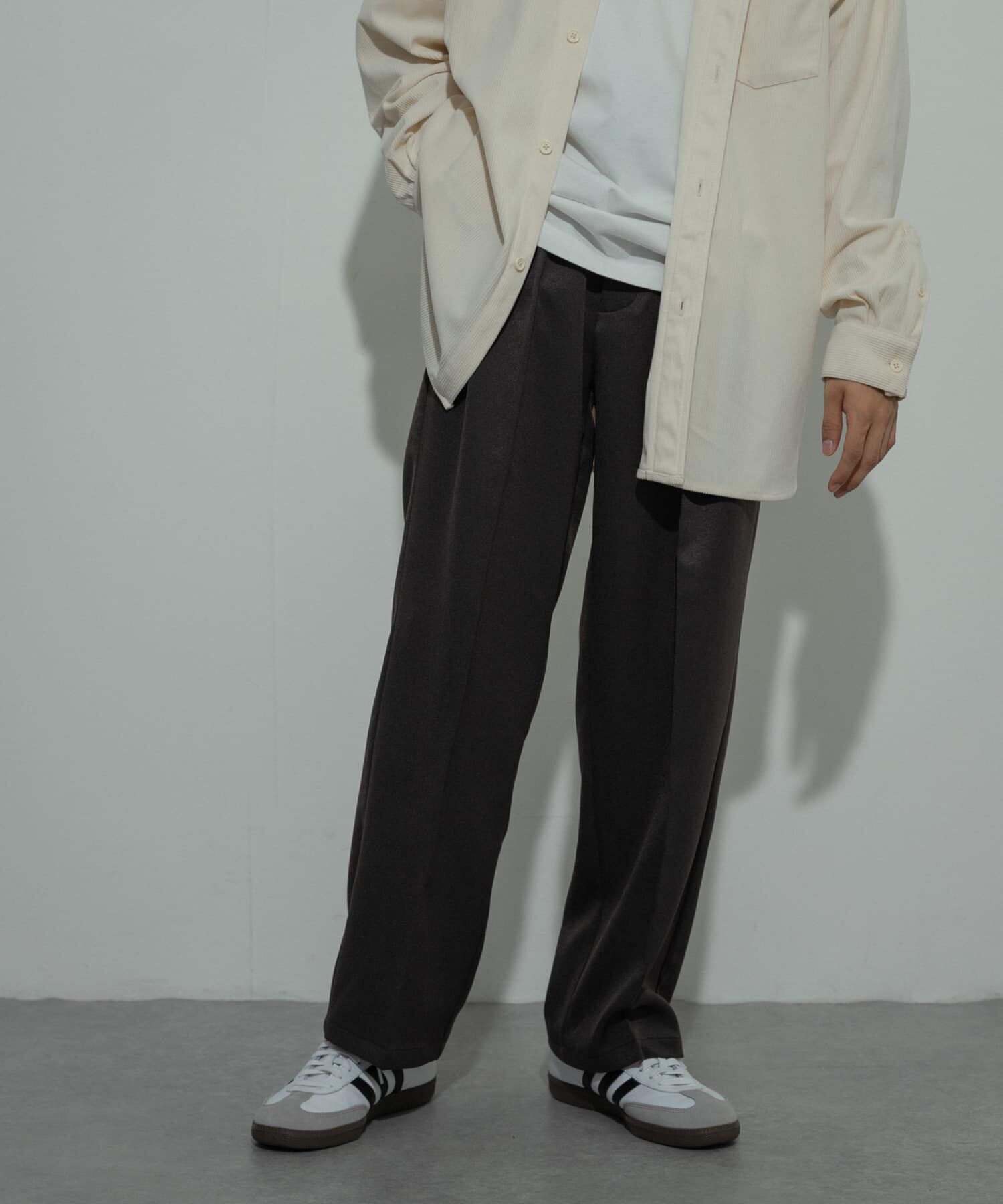 SENSE OF PLACE by URBAN RESEARCH「『セットアップ対応』ウールライクダブルタックワイドパンツ」|その他|