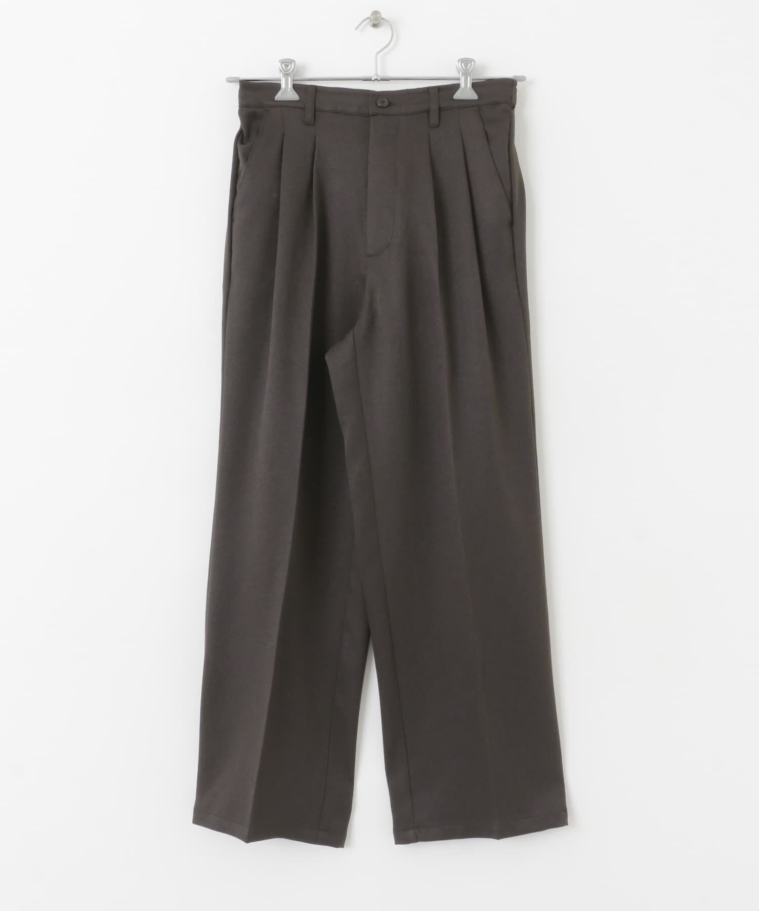 SENSE OF PLACE by URBAN RESEARCH「『セットアップ対応』ウールライクダブルタックワイドパンツ」|その他|