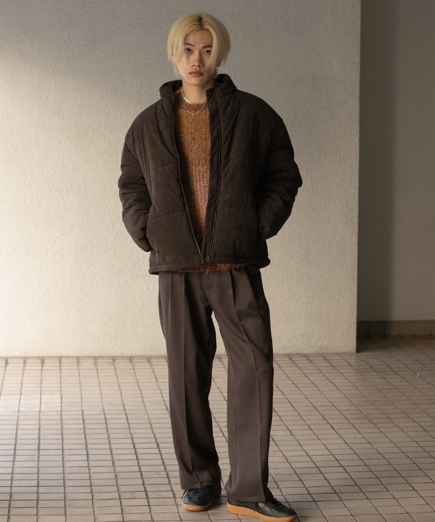 SENSE OF PLACE by URBAN RESEARCH「『セットアップ対応』ウールライクダブルタックワイドパンツ」|その他|