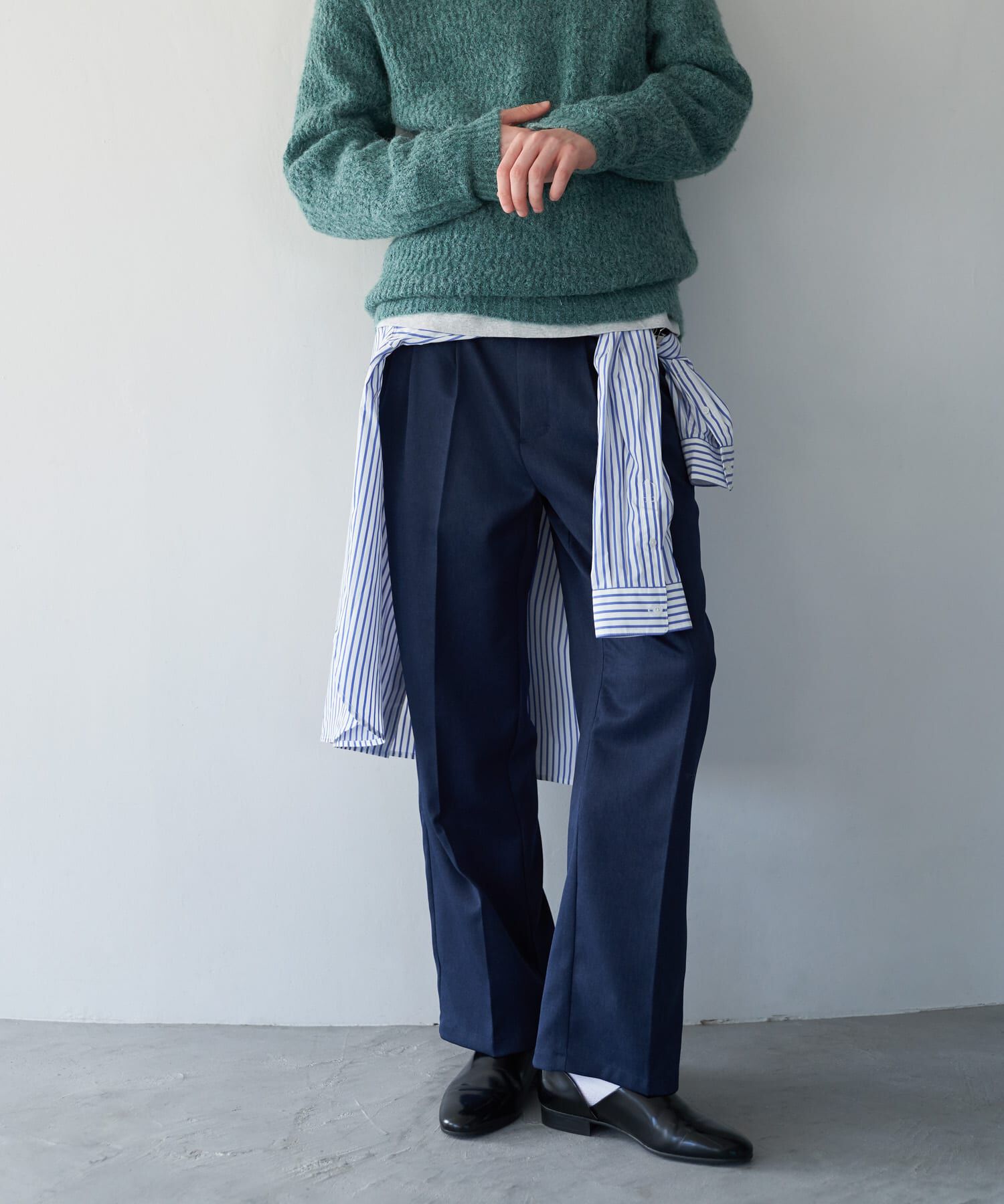 SENSE OF PLACE by URBAN RESEARCH「『セットアップ対応』ウールライクダブルタックワイドパンツ」|その他|