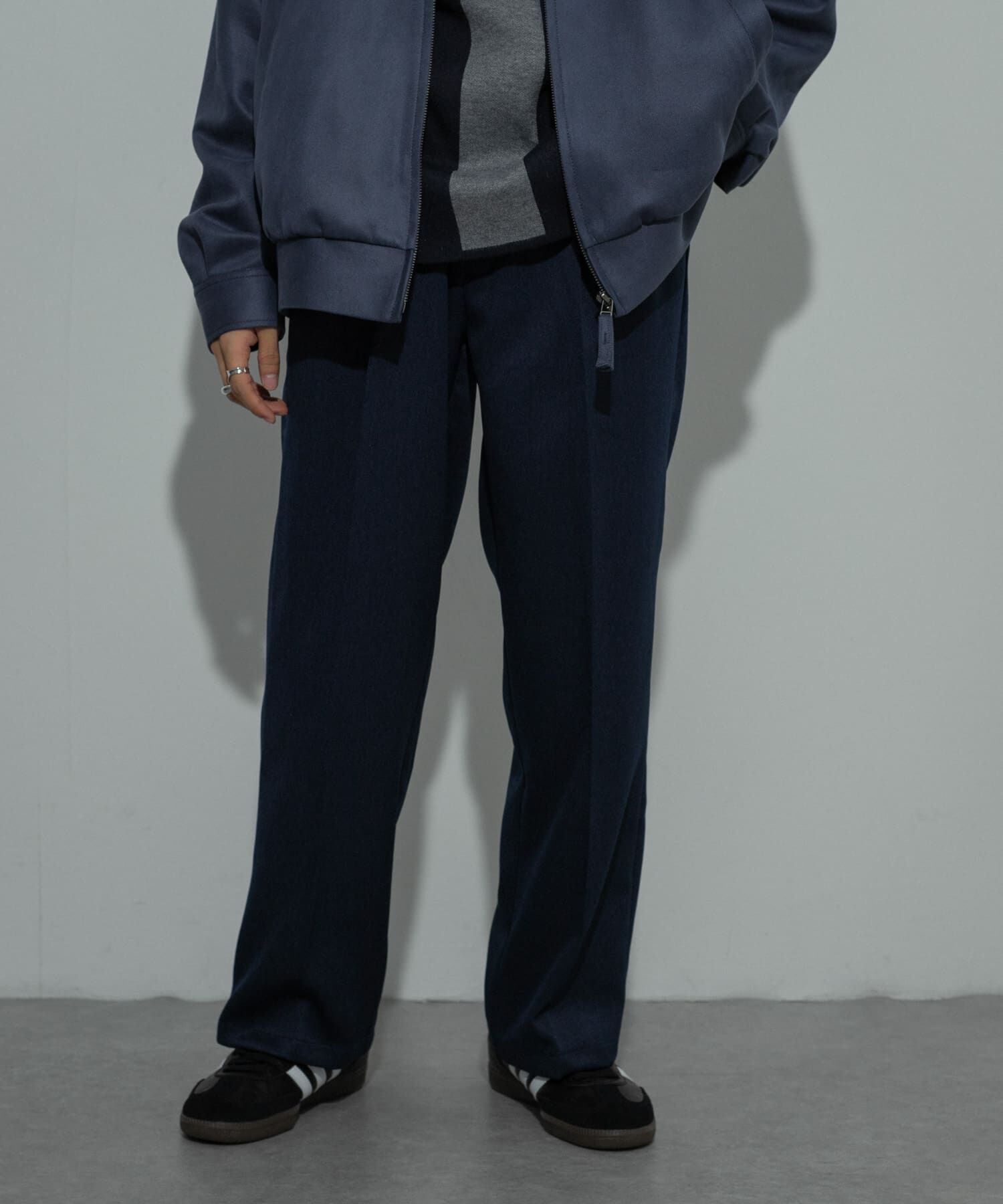 SENSE OF PLACE by URBAN RESEARCH「『セットアップ対応』ウールライクダブルタックワイドパンツ」|その他|