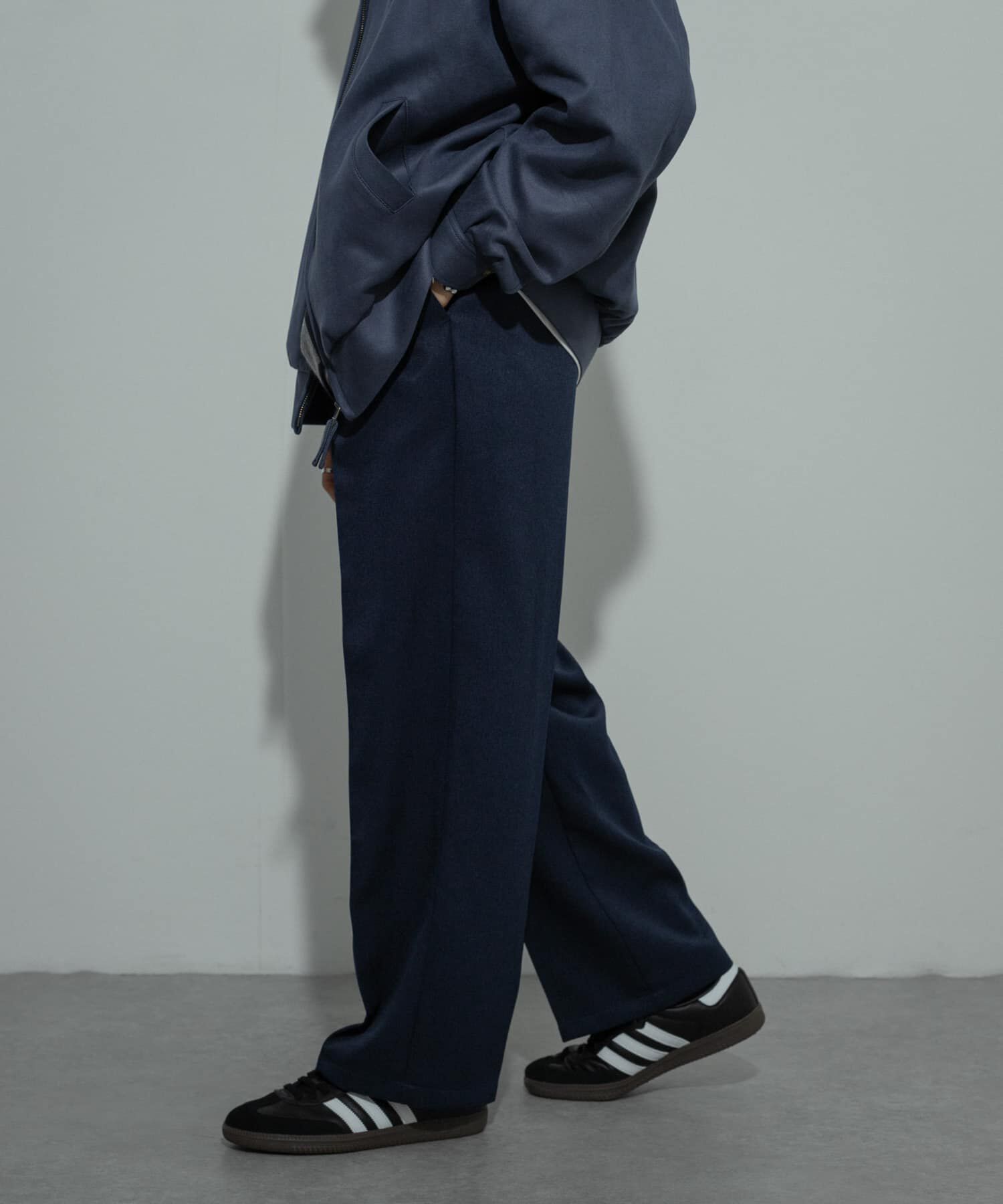 SENSE OF PLACE by URBAN RESEARCH「『セットアップ対応』ウールライクダブルタックワイドパンツ」|その他|