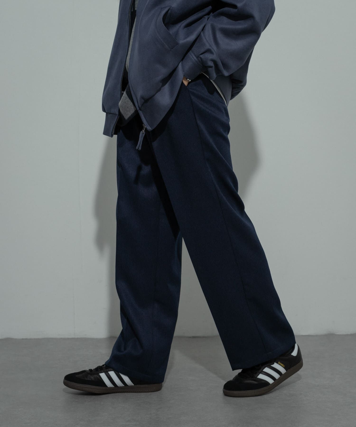 SENSE OF PLACE by URBAN RESEARCH「『セットアップ対応』ウールライクダブルタックワイドパンツ」|その他|