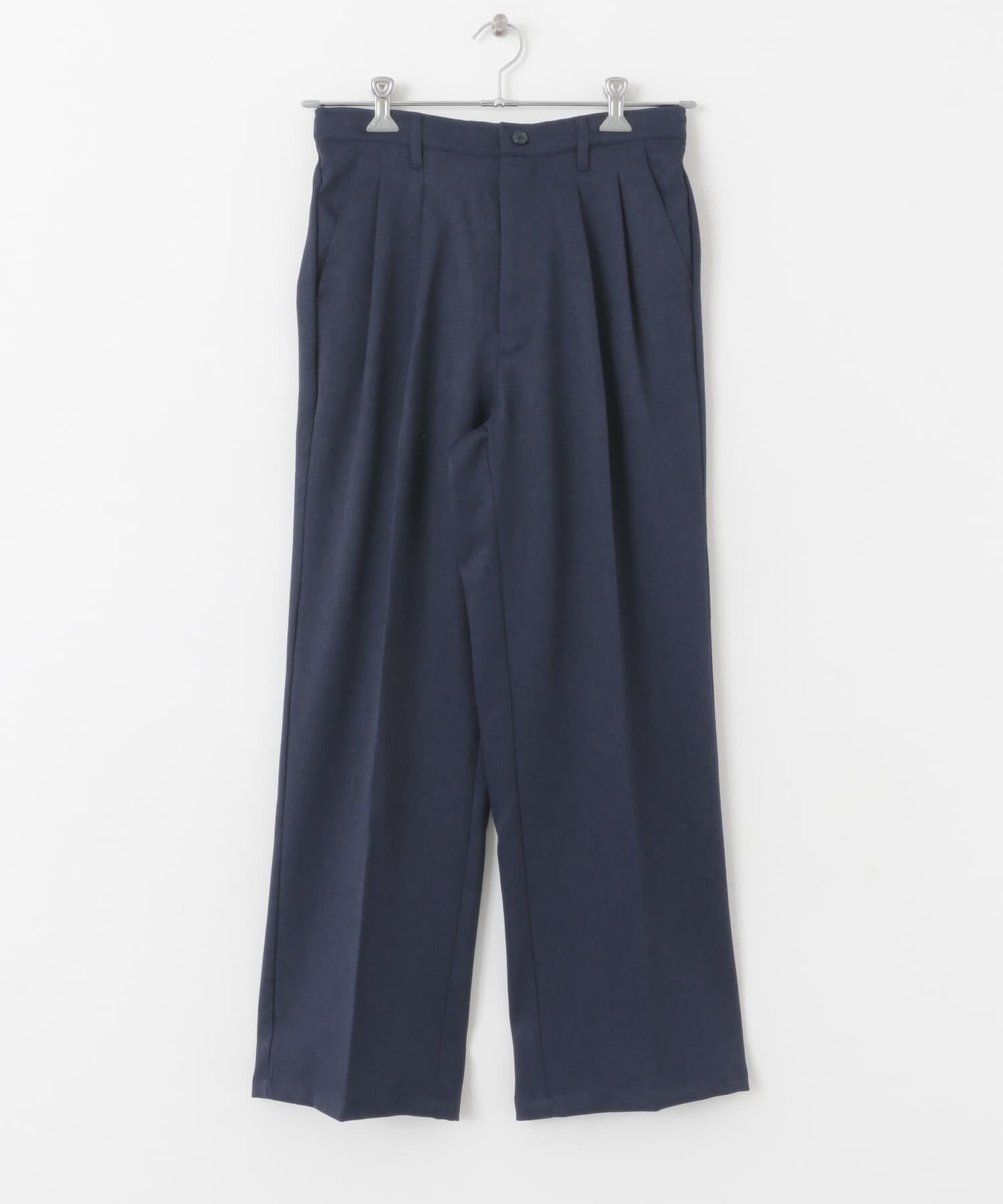 SENSE OF PLACE by URBAN RESEARCH「『セットアップ対応』ウールライクダブルタックワイドパンツ」|その他|