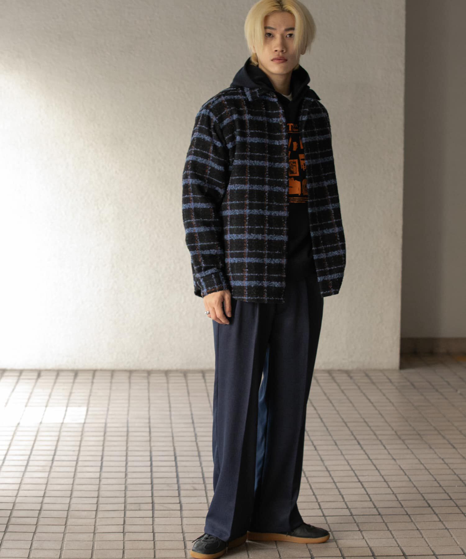 SENSE OF PLACE by URBAN RESEARCH「『セットアップ対応』ウールライクダブルタックワイドパンツ」|その他|