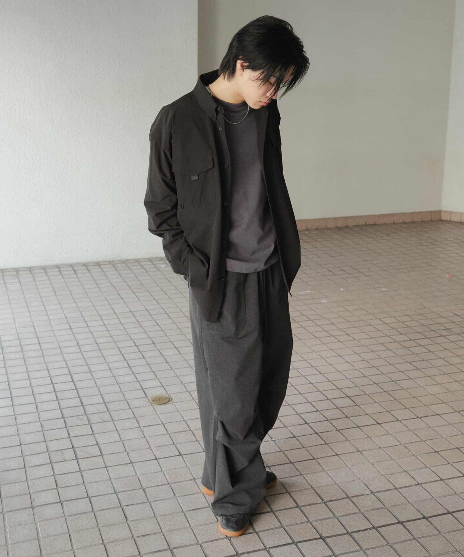 SENSE OF PLACE by URBAN RESEARCH「リップストップフィッシングシャツ」|シャツ・ブラウス|