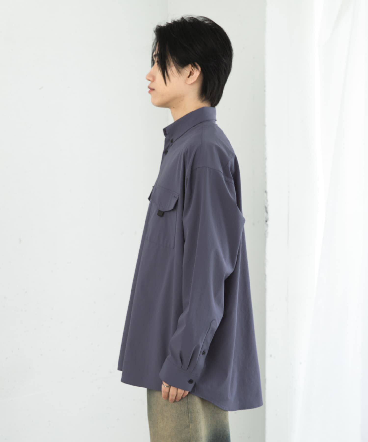 SENSE OF PLACE by URBAN RESEARCH「リップストップフィッシングシャツ」|シャツ・ブラウス|