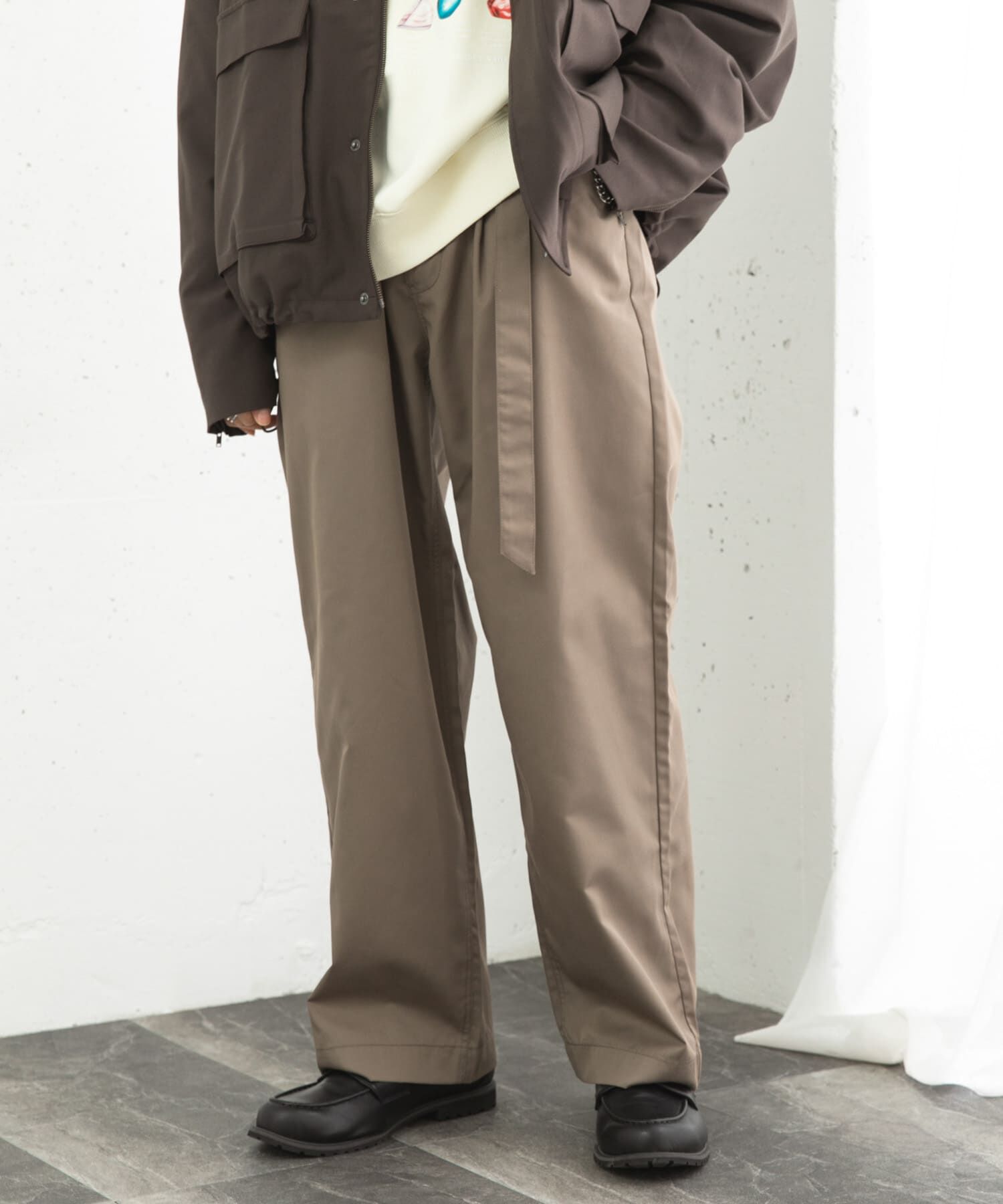 SENSE OF PLACE by URBAN RESEARCH「アソートベルテッドストレートパンツ」|その他|