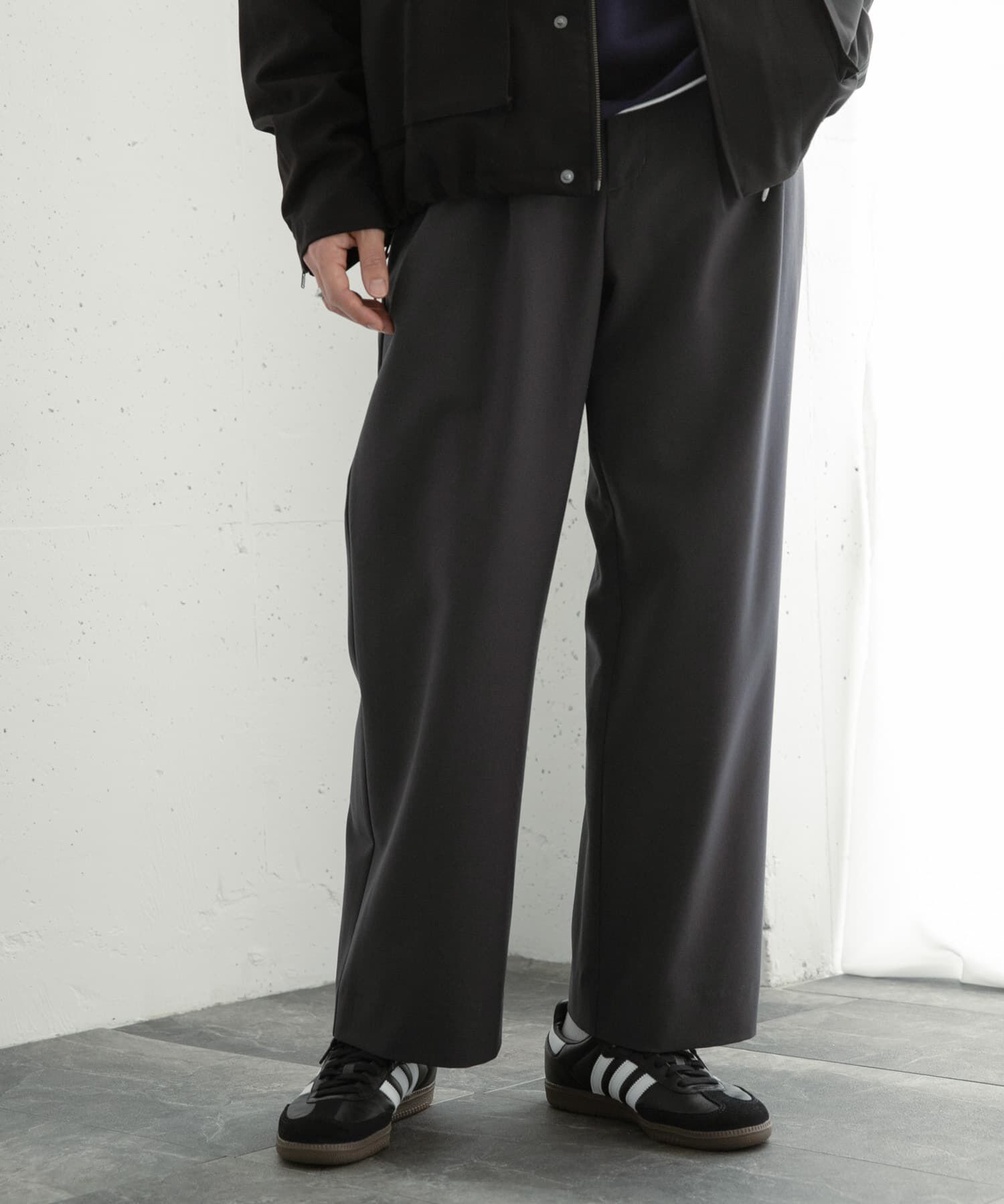 SENSE OF PLACE by URBAN RESEARCH「『イージーケア』ダブルタックワイドパンツ」|その他|