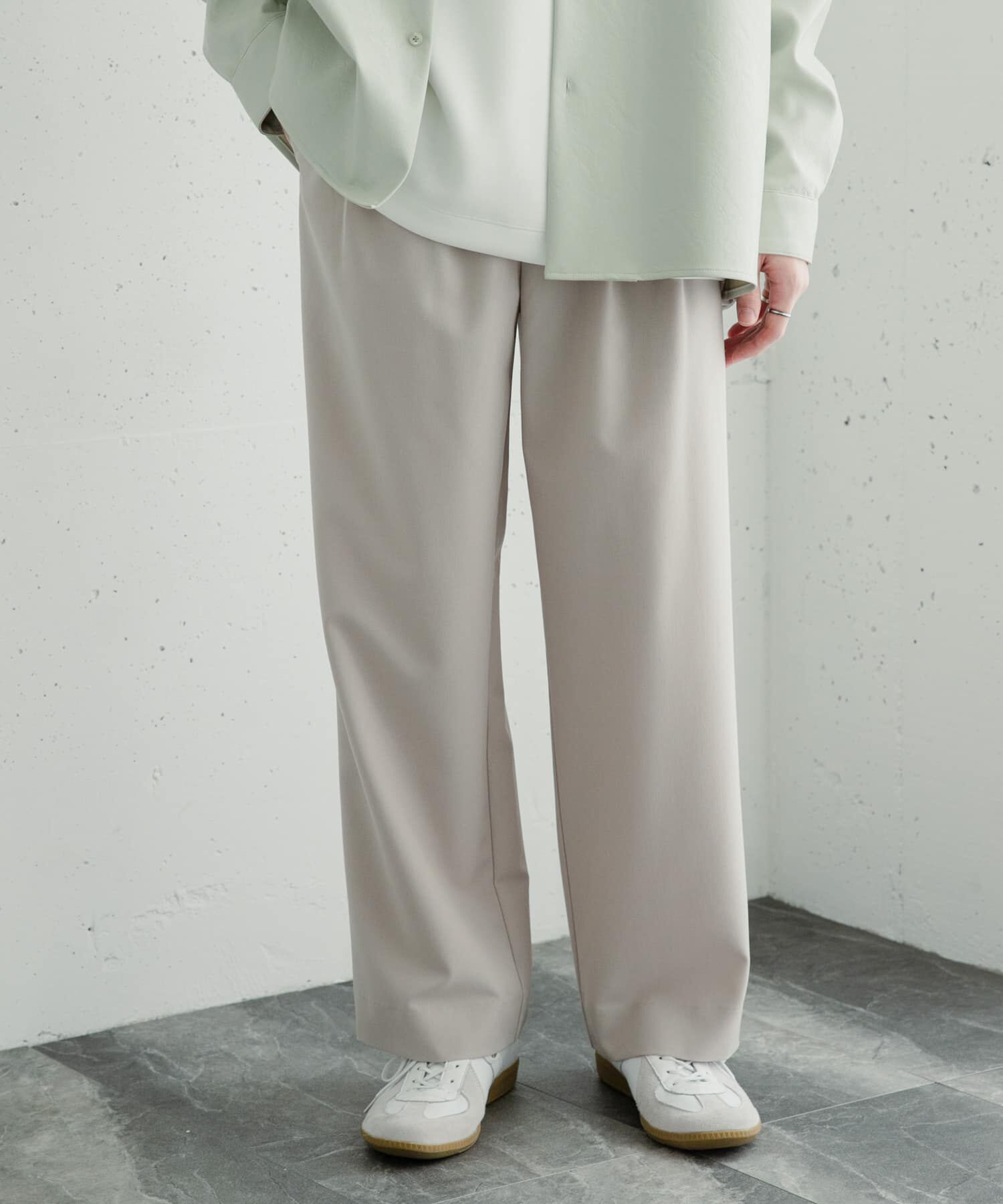 SENSE OF PLACE by URBAN RESEARCH「『イージーケア』ダブルタックワイドパンツ」|その他|