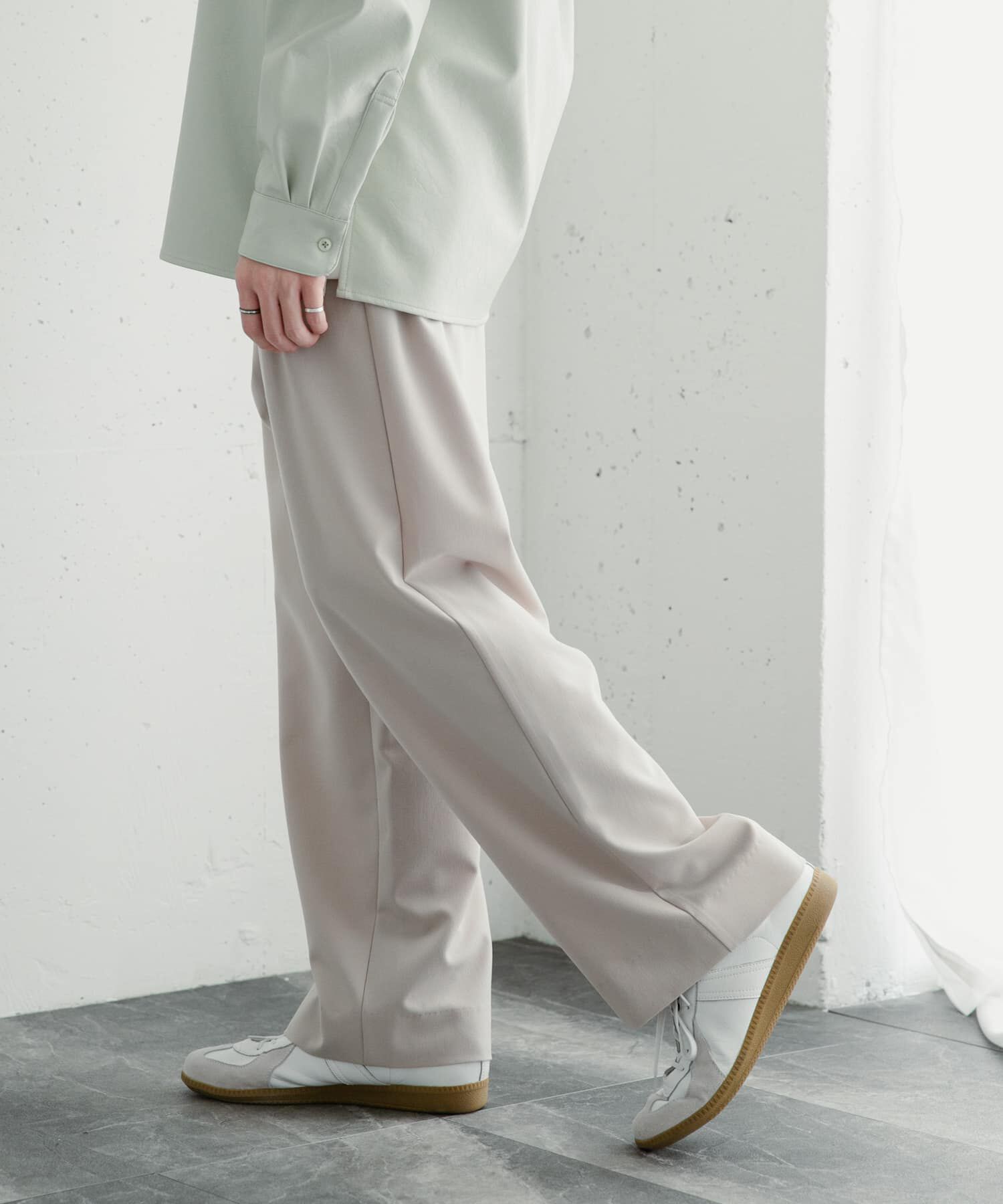 SENSE OF PLACE by URBAN RESEARCH「『イージーケア』ダブルタックワイドパンツ」|その他|