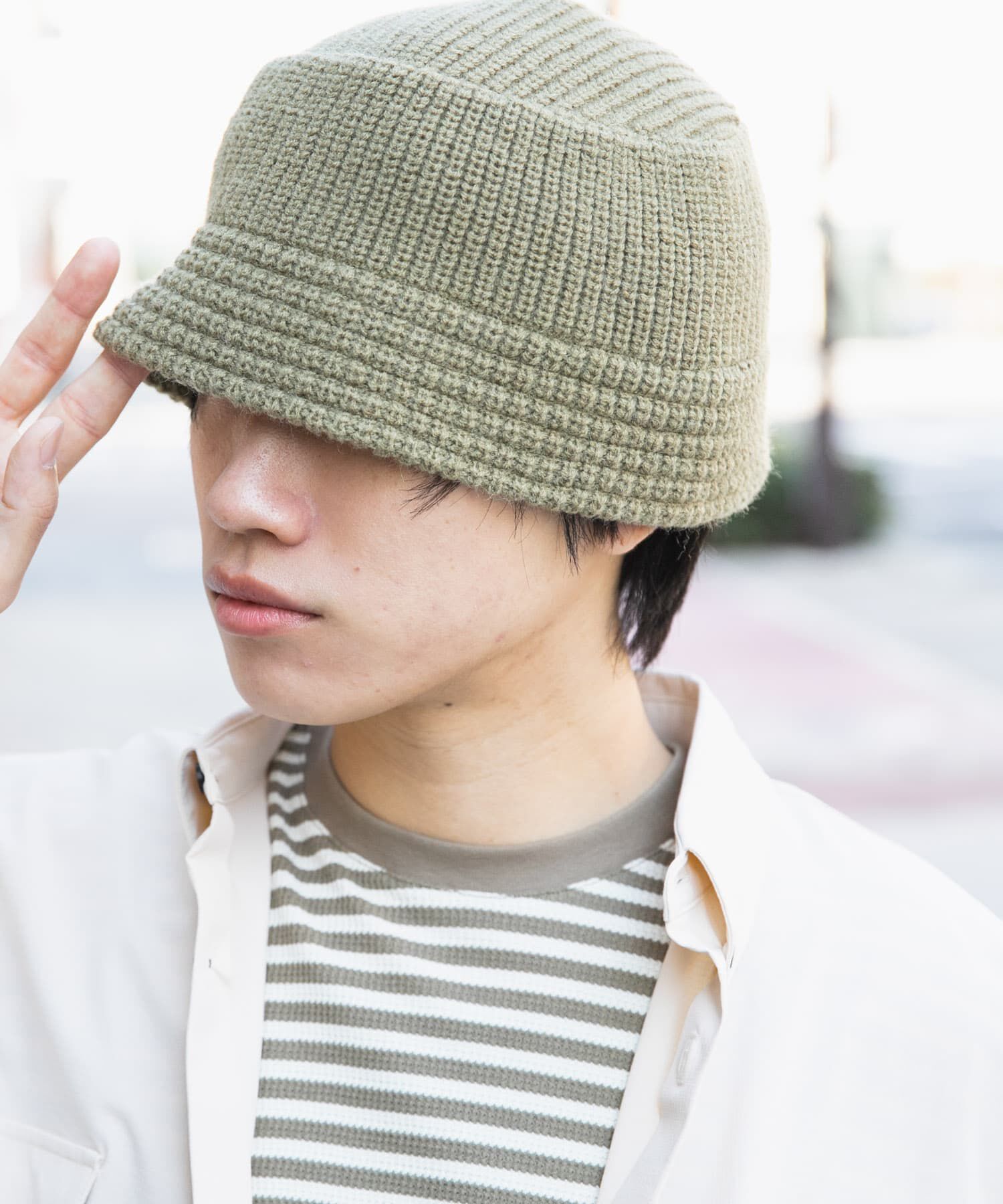 SENSE OF PLACE by URBAN RESEARCH「ニットバケットハット」|ハット|