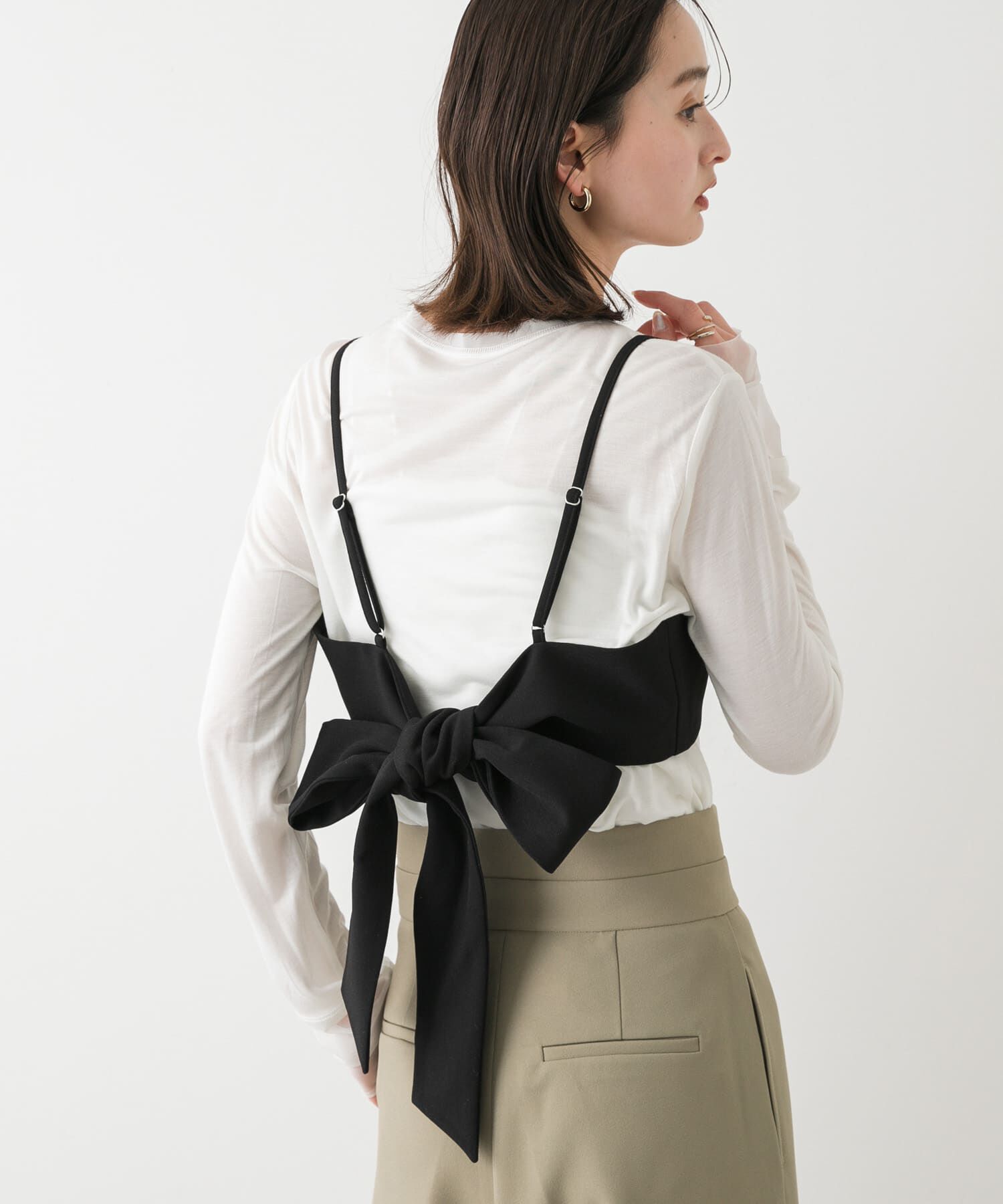 SENSE OF PLACE by URBAN RESEARCH「バックリボンビスチェ」|その他|