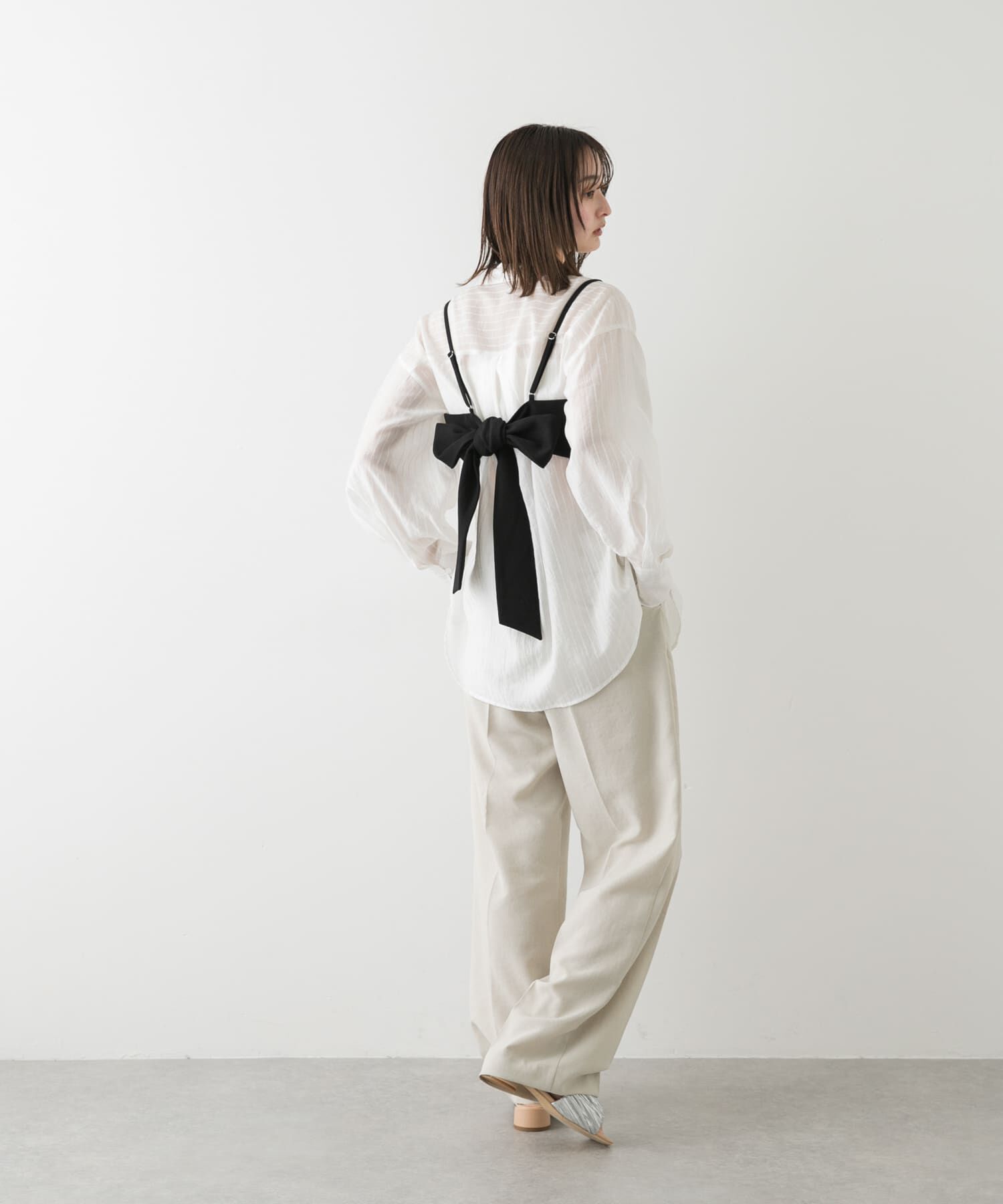 SENSE OF PLACE by URBAN RESEARCH「バックリボンビスチェ」|その他|