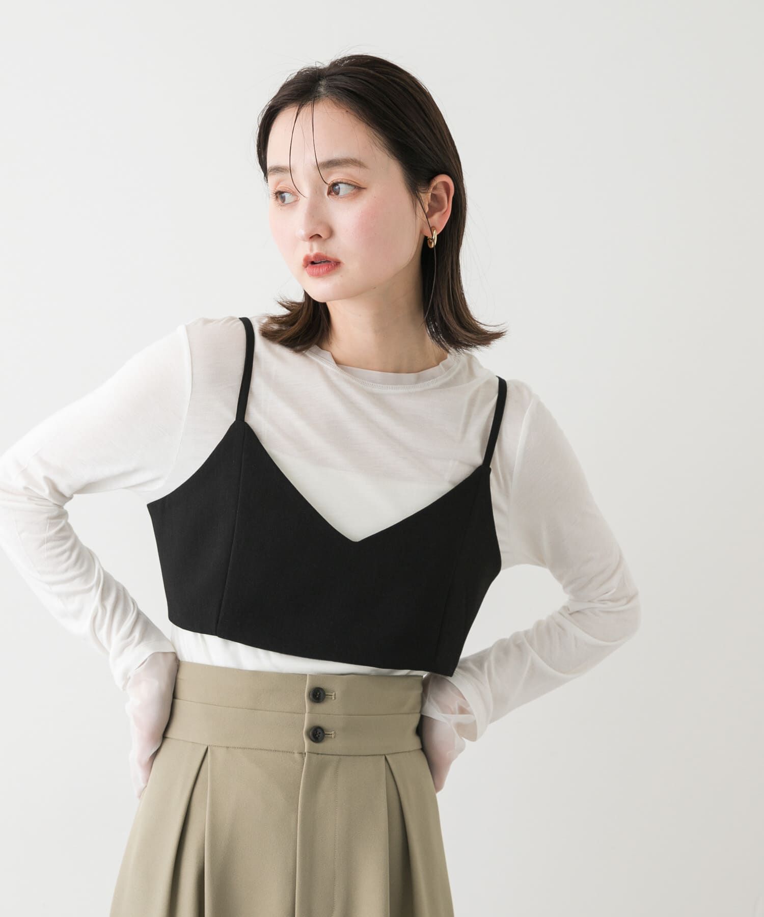 SENSE OF PLACE by URBAN RESEARCH「バックリボンビスチェ」|その他|