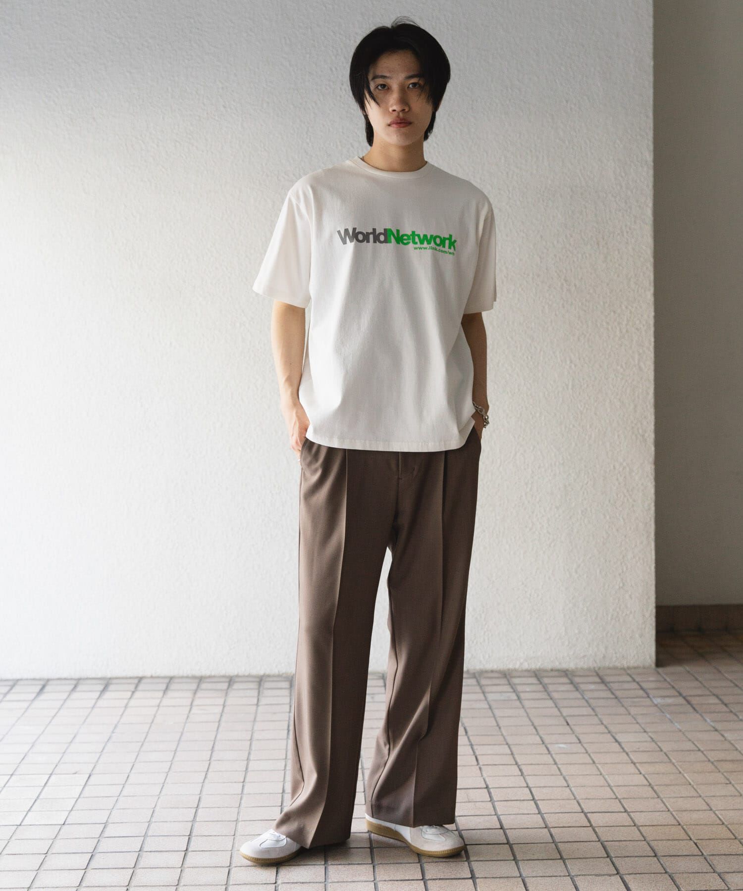 SENSE OF PLACE by URBAN RESEARCH「company logo short-sleeve t-shirts A」|Tシャツ・カットソー|