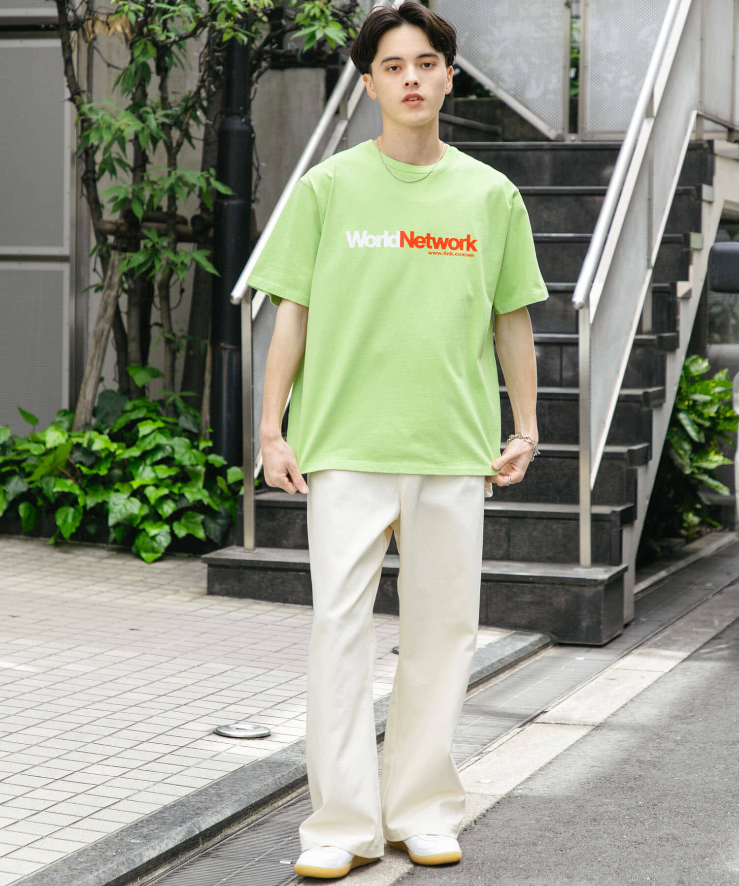 SENSE OF PLACE by URBAN RESEARCH「company logo short-sleeve t-shirts A」|Tシャツ・カットソー|