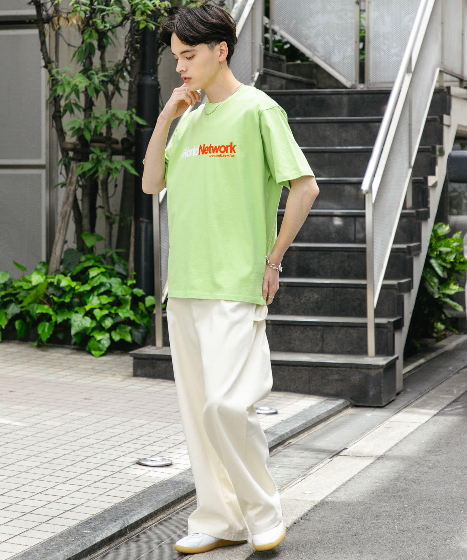 SENSE OF PLACE by URBAN RESEARCH「company logo short-sleeve t-shirts A」|Tシャツ・カットソー|