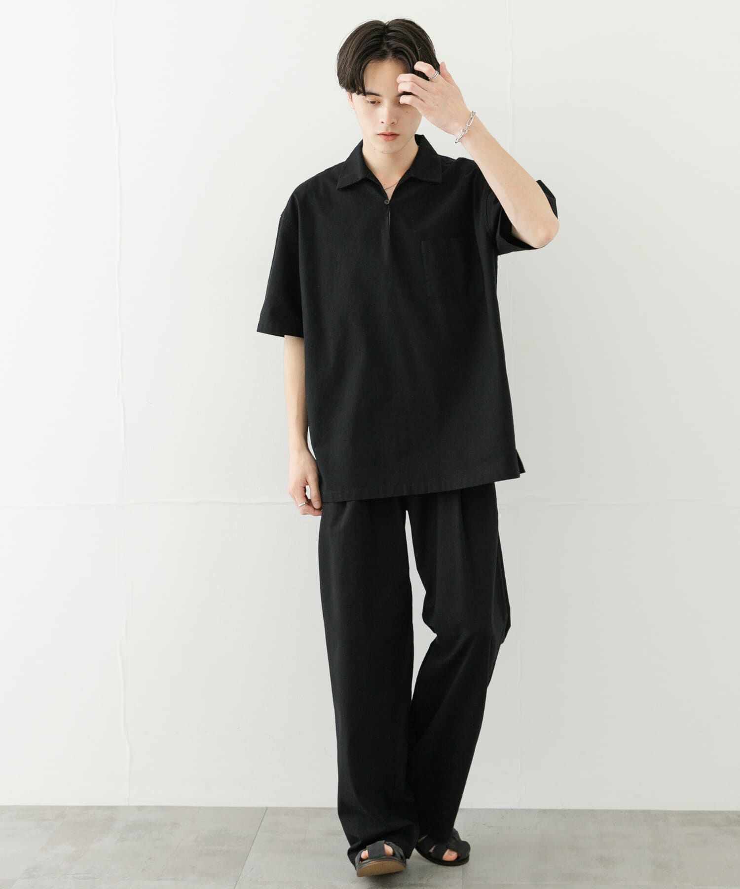 SENSE OF PLACE by URBAN RESEARCH「ドライタッチワイドパンツ」|その他|