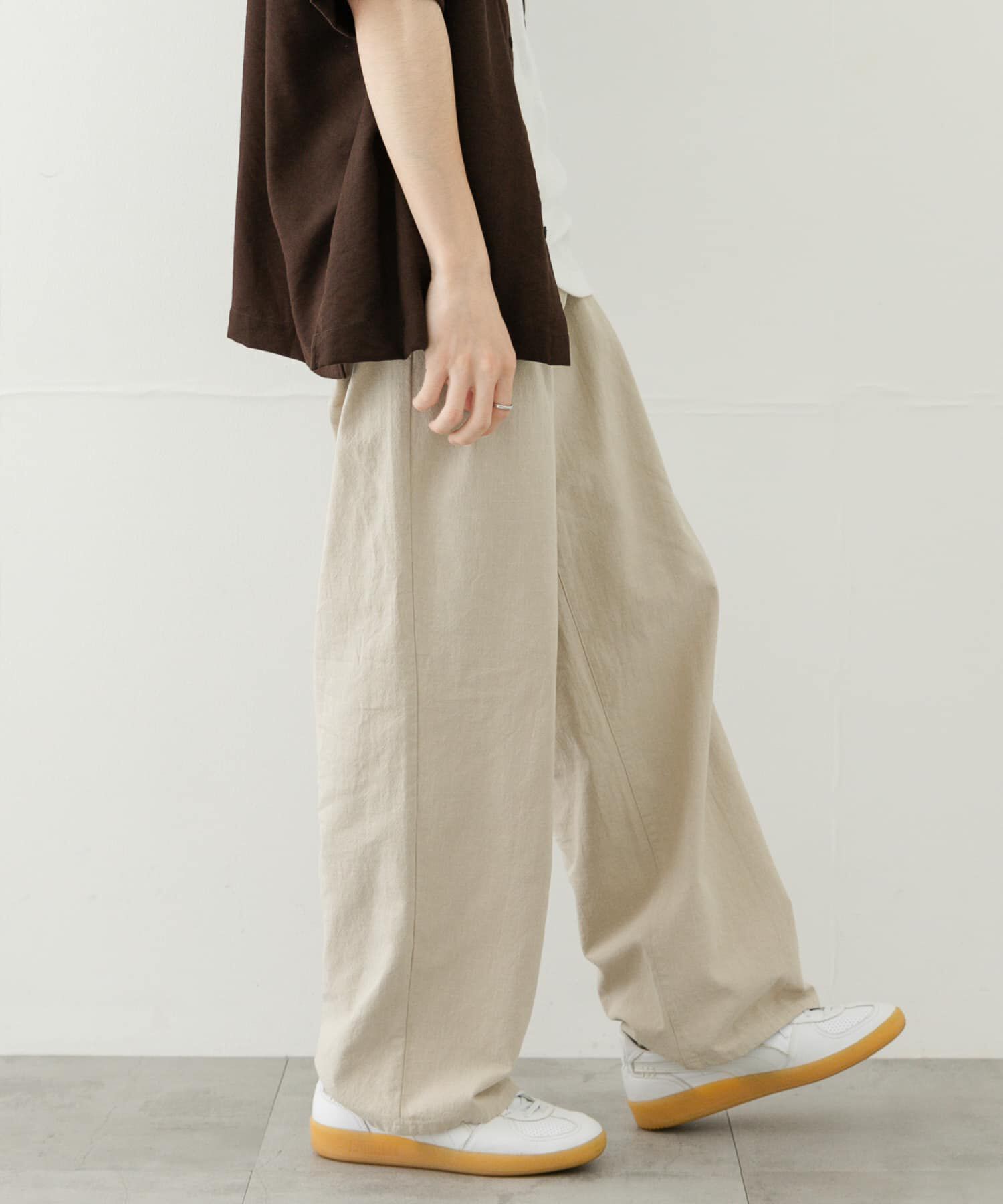 SENSE OF PLACE by URBAN RESEARCH「ドライタッチワイドパンツ」|その他|