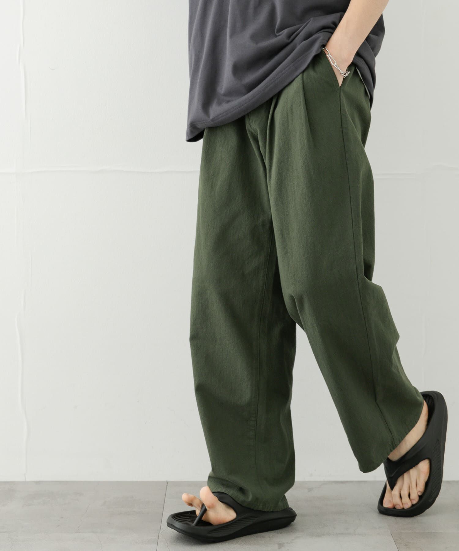 SENSE OF PLACE by URBAN RESEARCH「ドライタッチワイドパンツ」|その他|