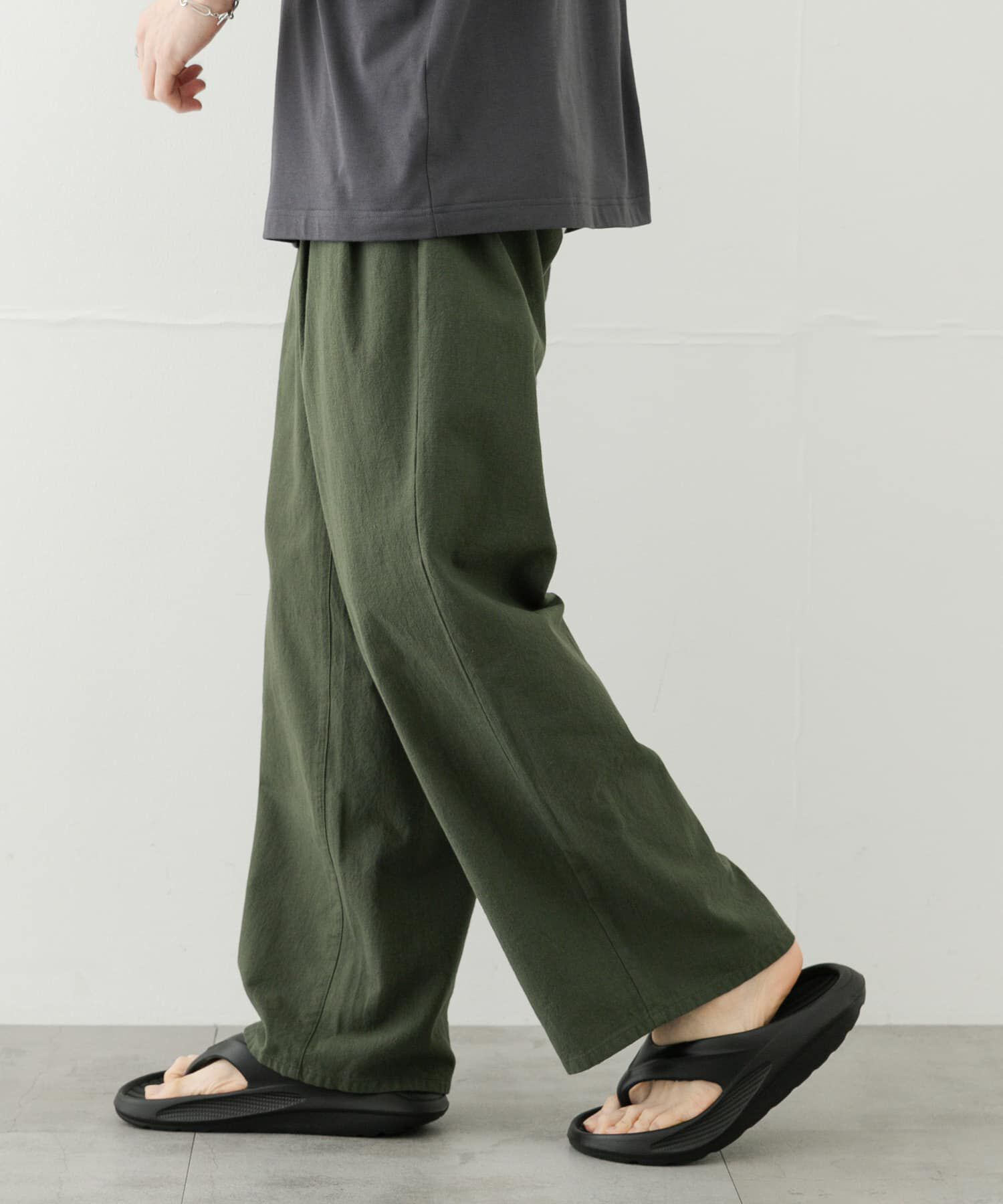 SENSE OF PLACE by URBAN RESEARCH「ドライタッチワイドパンツ」|その他|