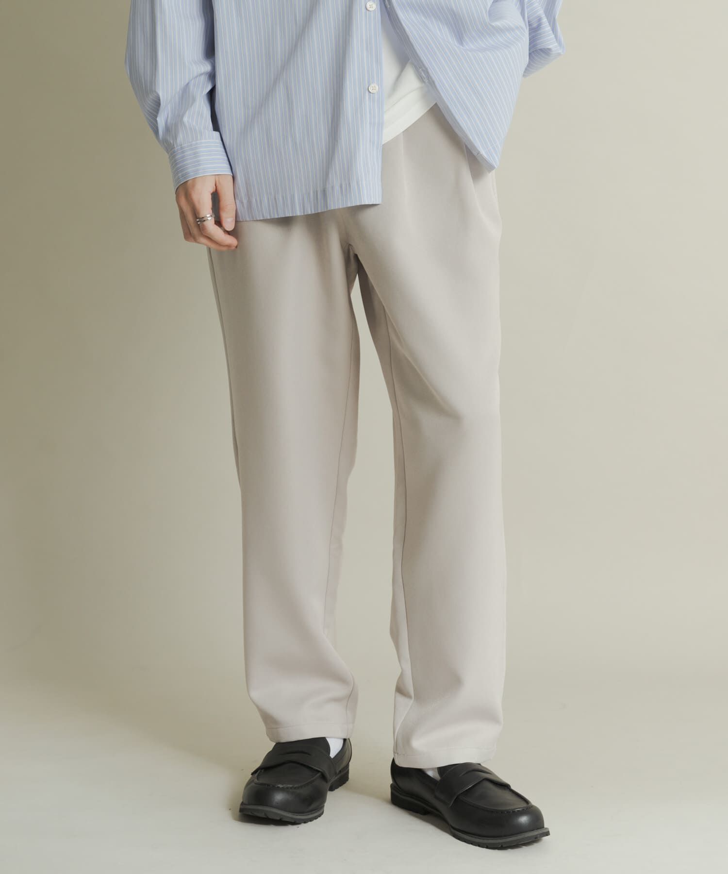 SENSE OF PLACE by URBAN RESEARCH「ウールライクダブルタックテーパードパンツ」|その他|