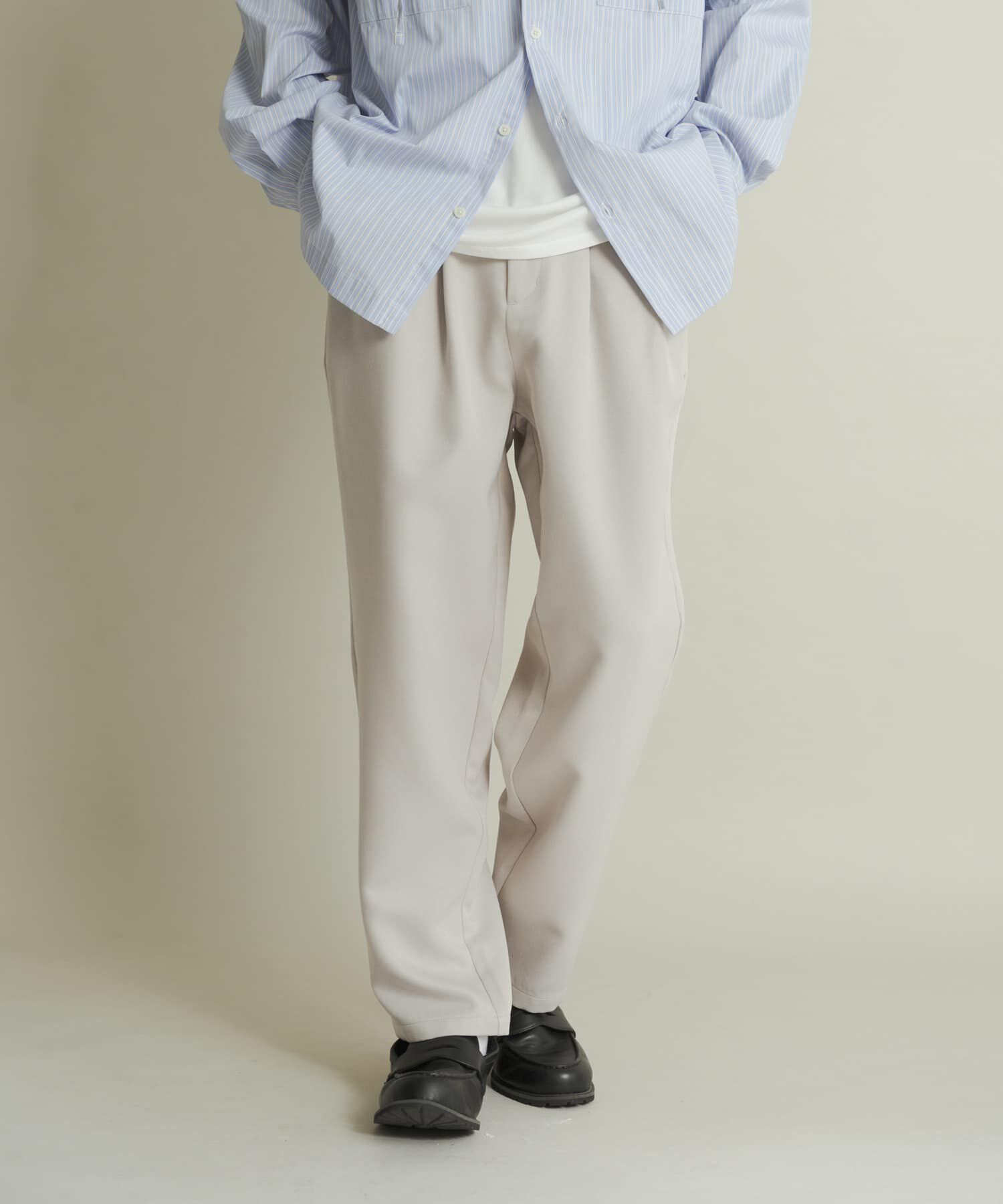 SENSE OF PLACE by URBAN RESEARCH「ウールライクダブルタックテーパードパンツ」|その他|