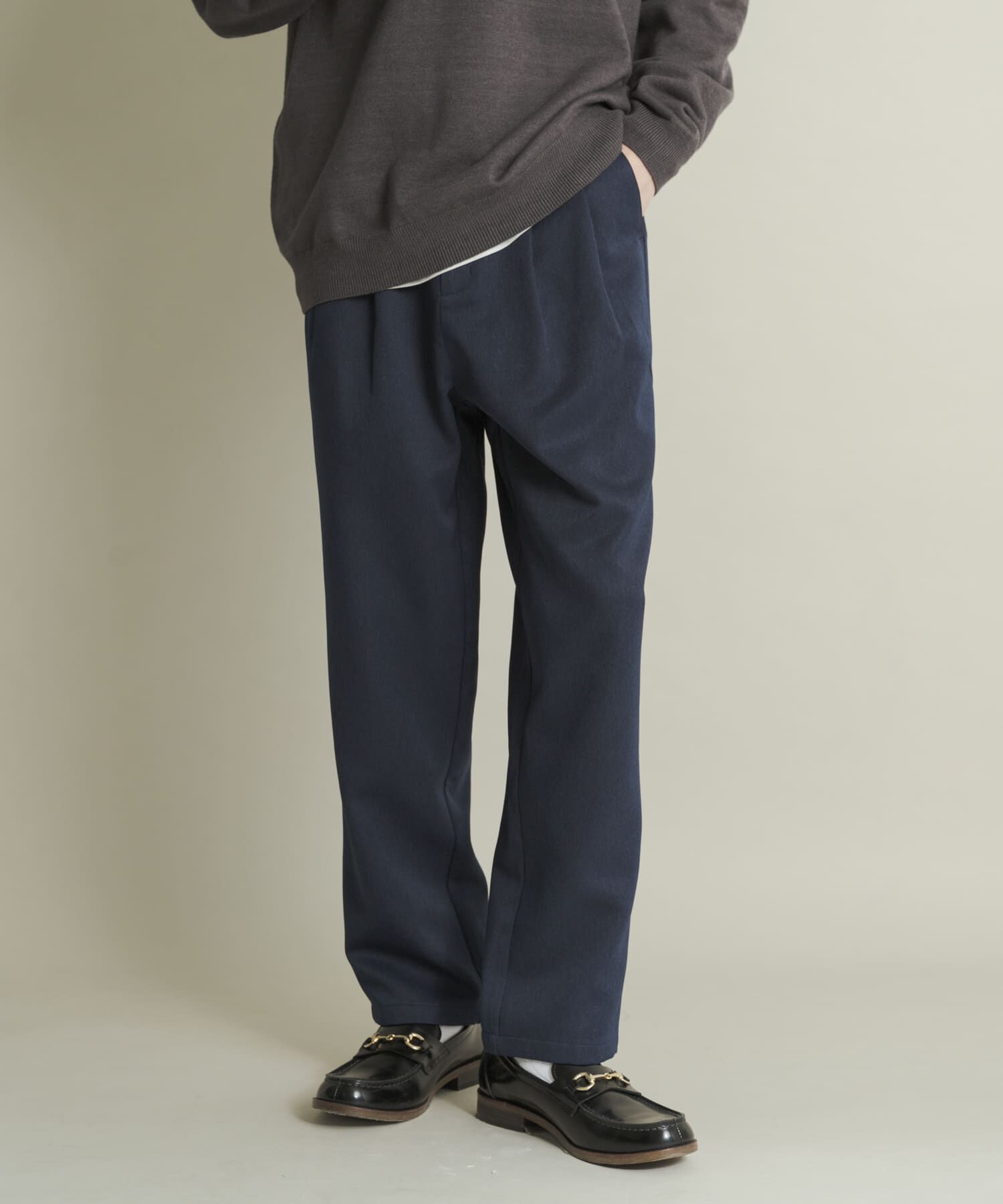 SENSE OF PLACE by URBAN RESEARCH「ウールライクダブルタックテーパードパンツ」|その他|