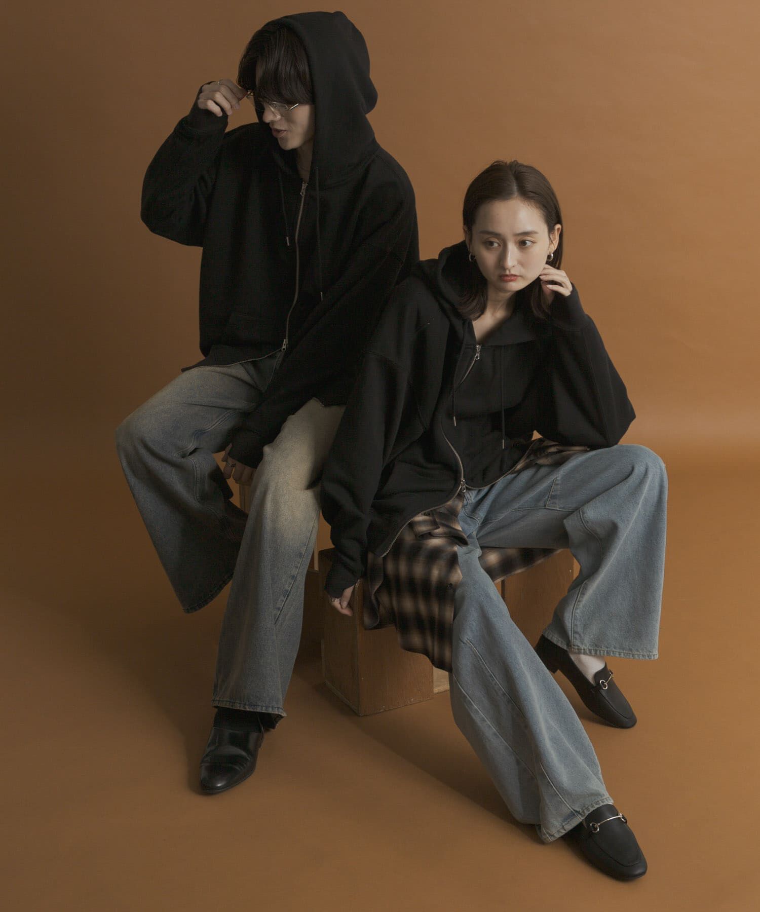 SENSE OF PLACE by URBAN RESEARCH「『ユニセックス』Wジップパーカー」|パーカー|