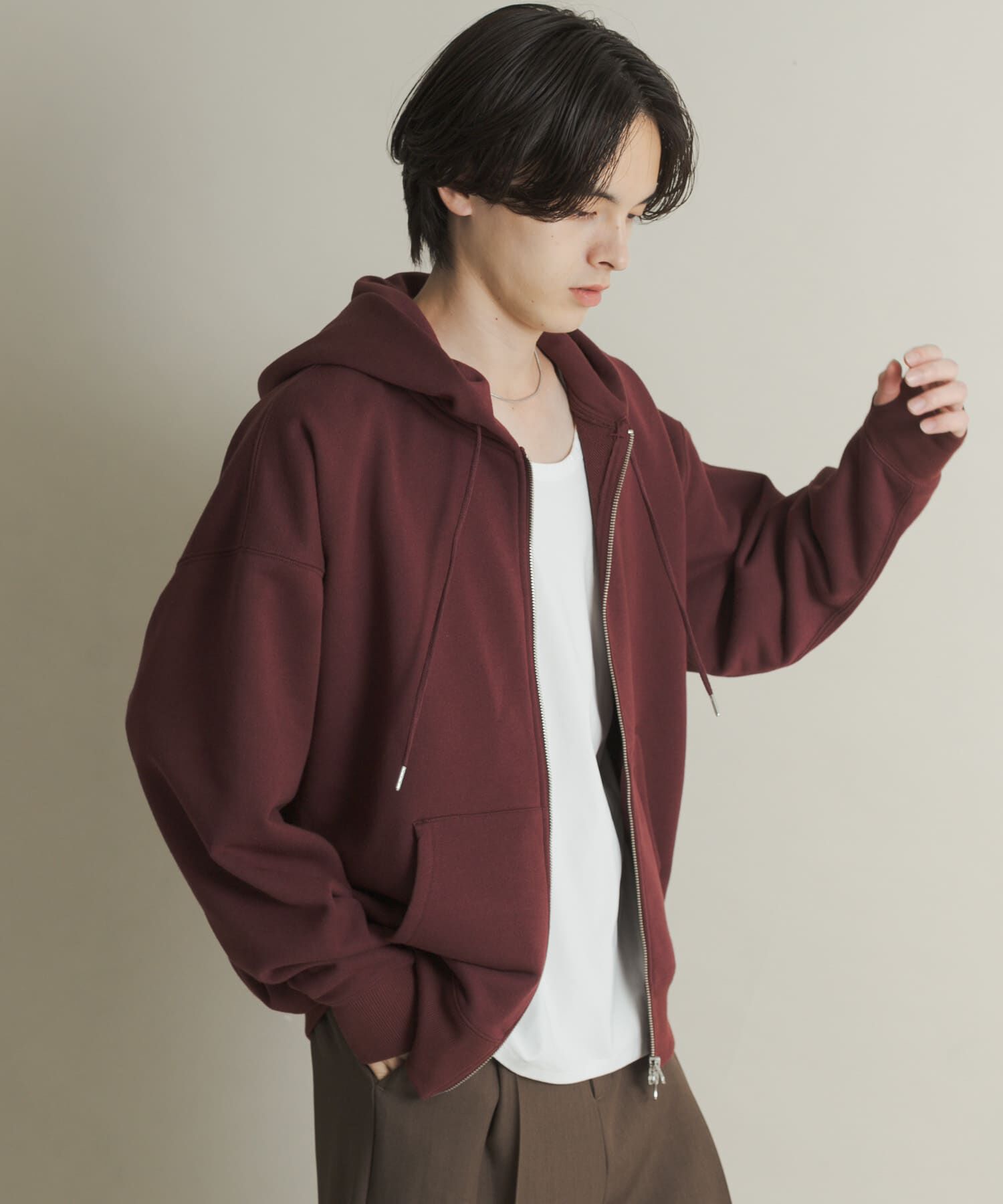 SENSE OF PLACE by URBAN RESEARCH「『ユニセックス』Wジップパーカー」|パーカー|