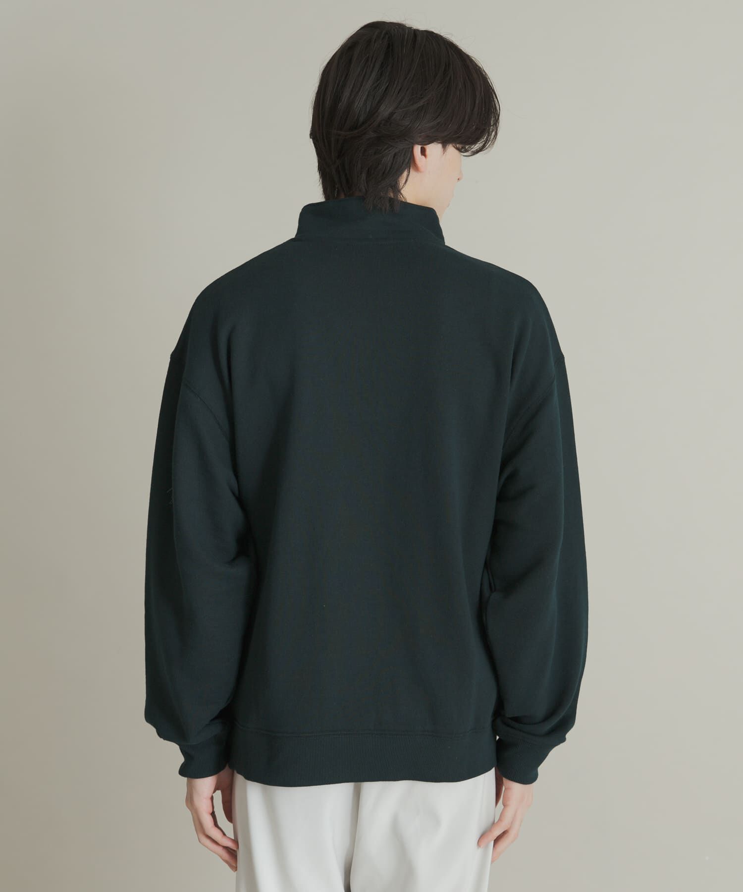 SENSE OF PLACE by URBAN RESEARCH「『一部WEB限定カラー』ハーフジップロングスリーブスウェット」|スウェット・ジャージ|